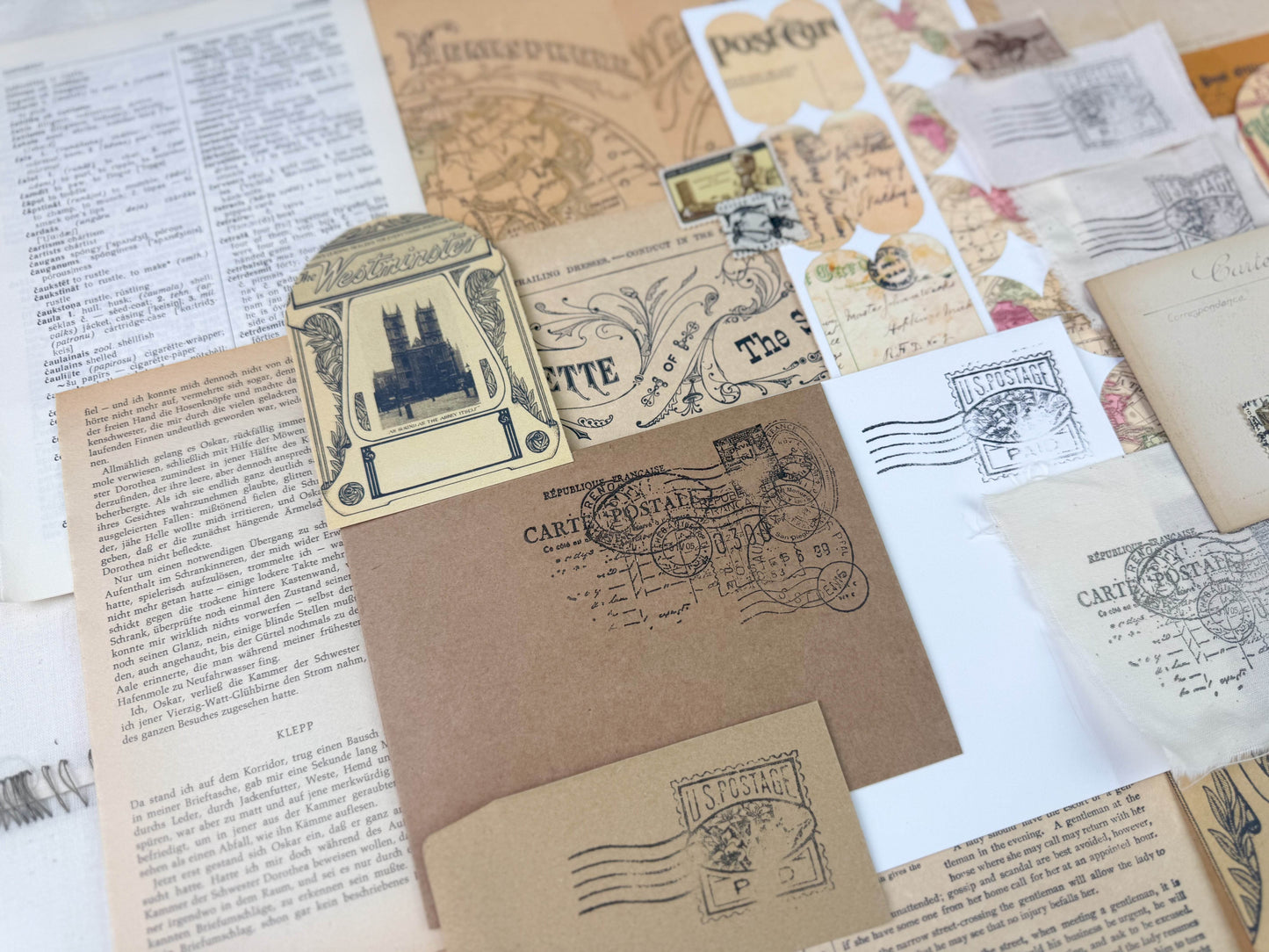 Foreign Travel Ephemera Kit - Concordia Style Boutique
