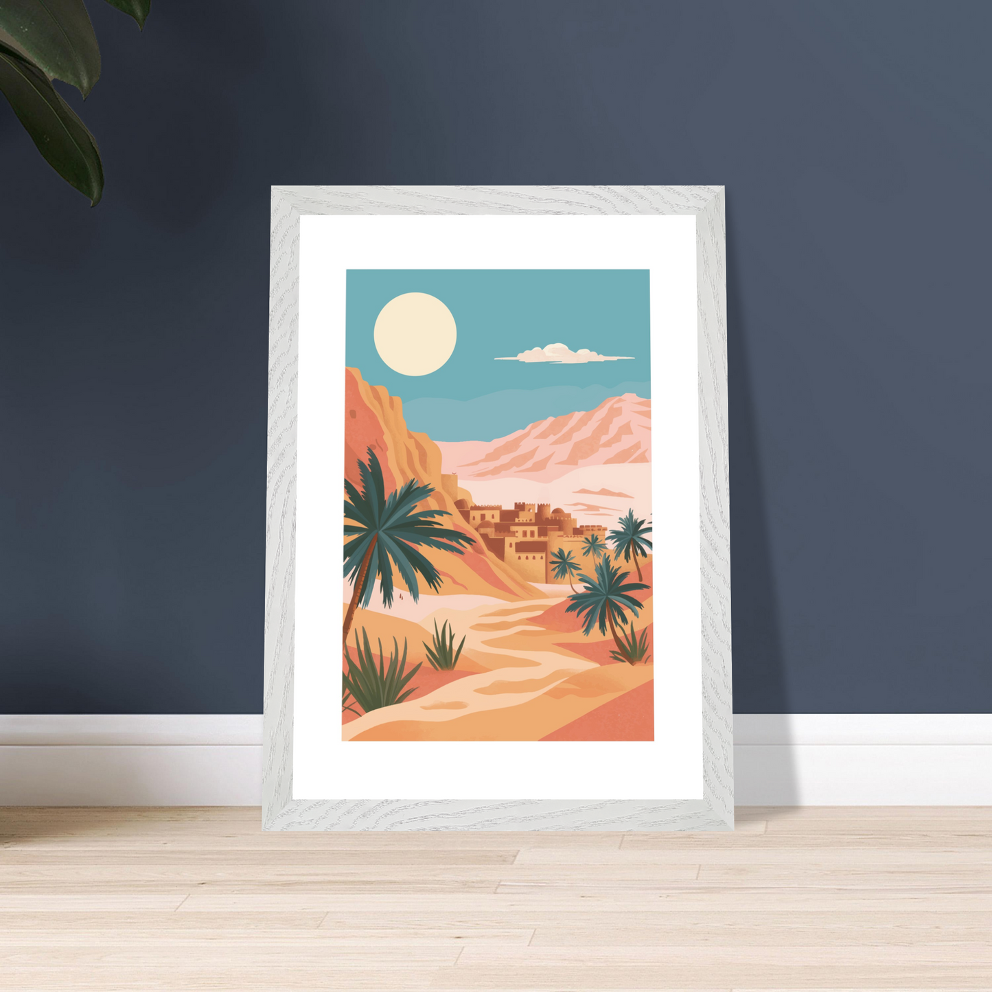 Ancient Jerusalem in the Sands Framed Art