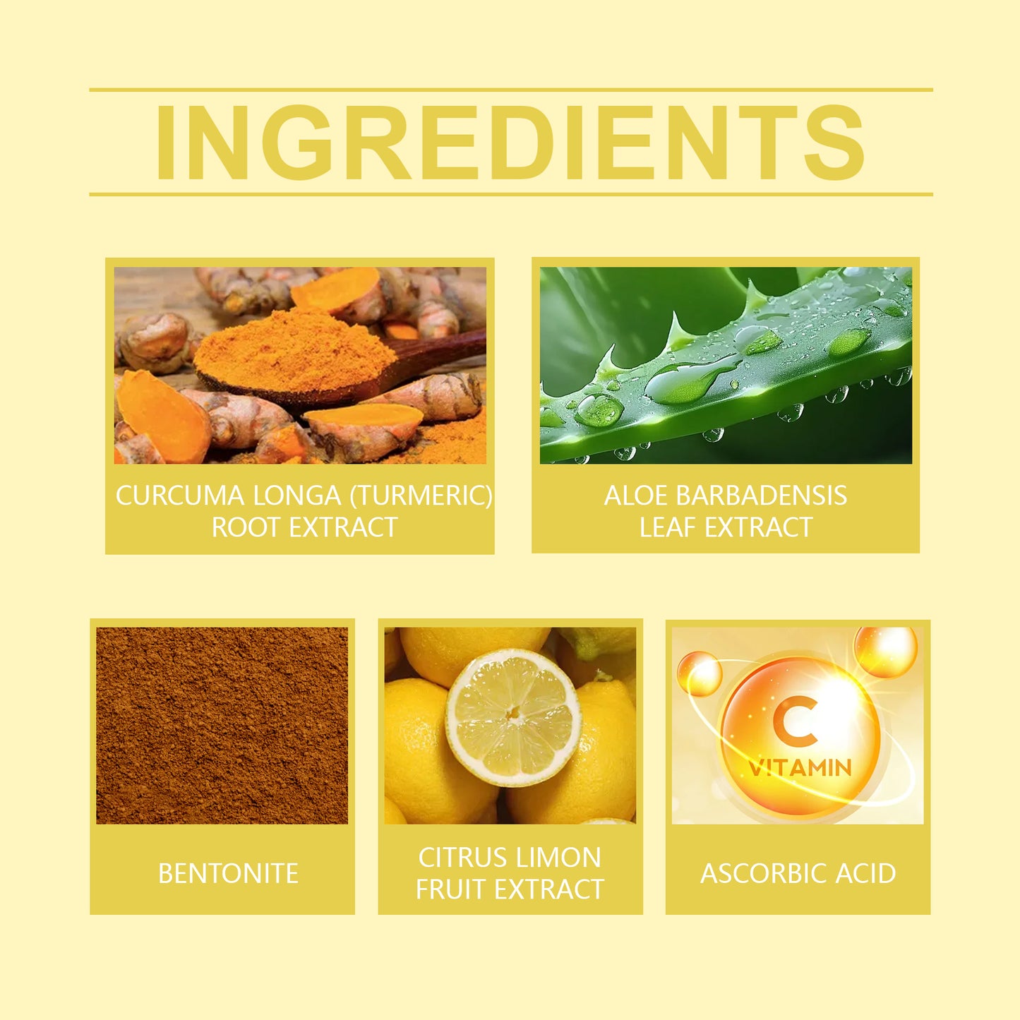 Hoygi Vitamin C Turmeric Mud Mask - Deep Cleansing - Radiance Moisturizing Mask - Premium Turmeric Mud Mask from Concordia Style Boutique - Just $16.96! Shop now at Concordia Style Boutique