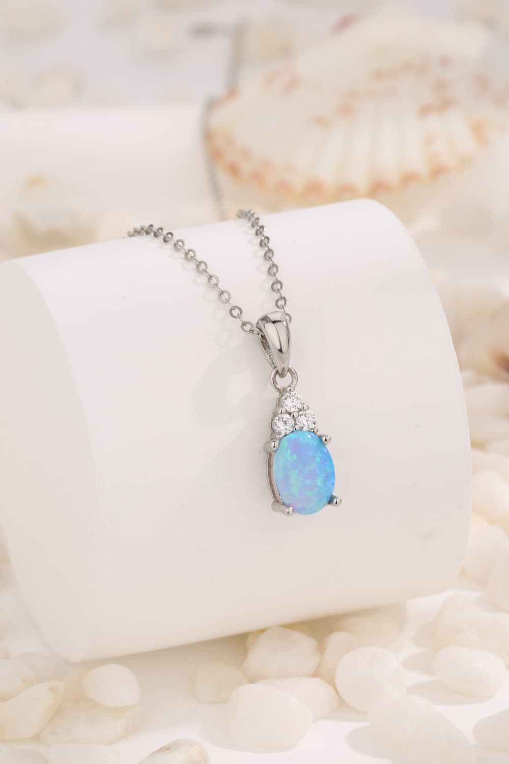 Find Your Center Opal Pendant Necklace - Concordia Style Boutique