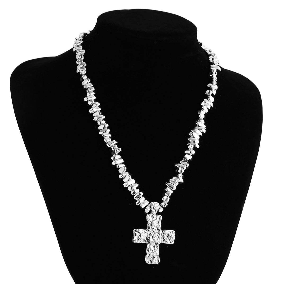 Cross Pendant Collarbone chain - Concordia Style Boutique