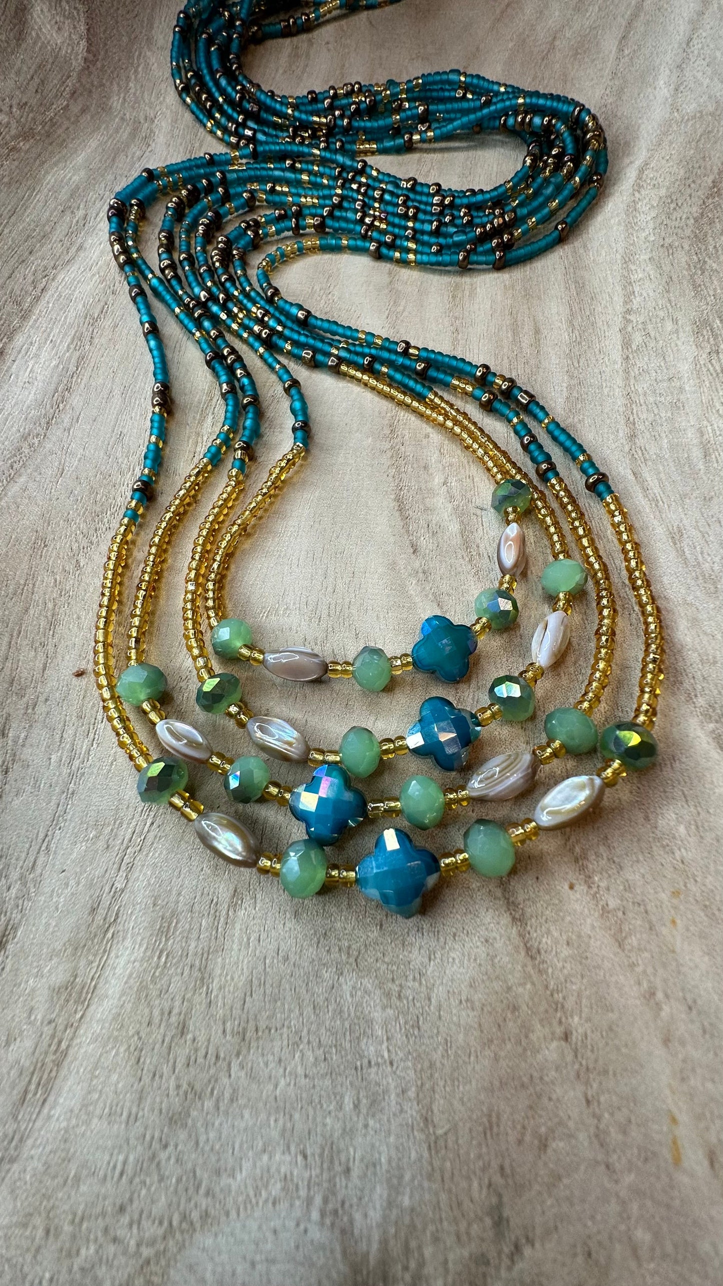 XOXO Waistbead & Anklet(Bronze) - Concordia Style Boutique