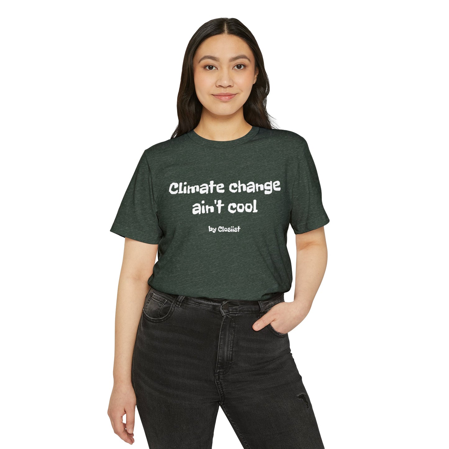 Climate Change Ain't Cool: Eco-Friendly T-Shirt - Concordia Style Boutique