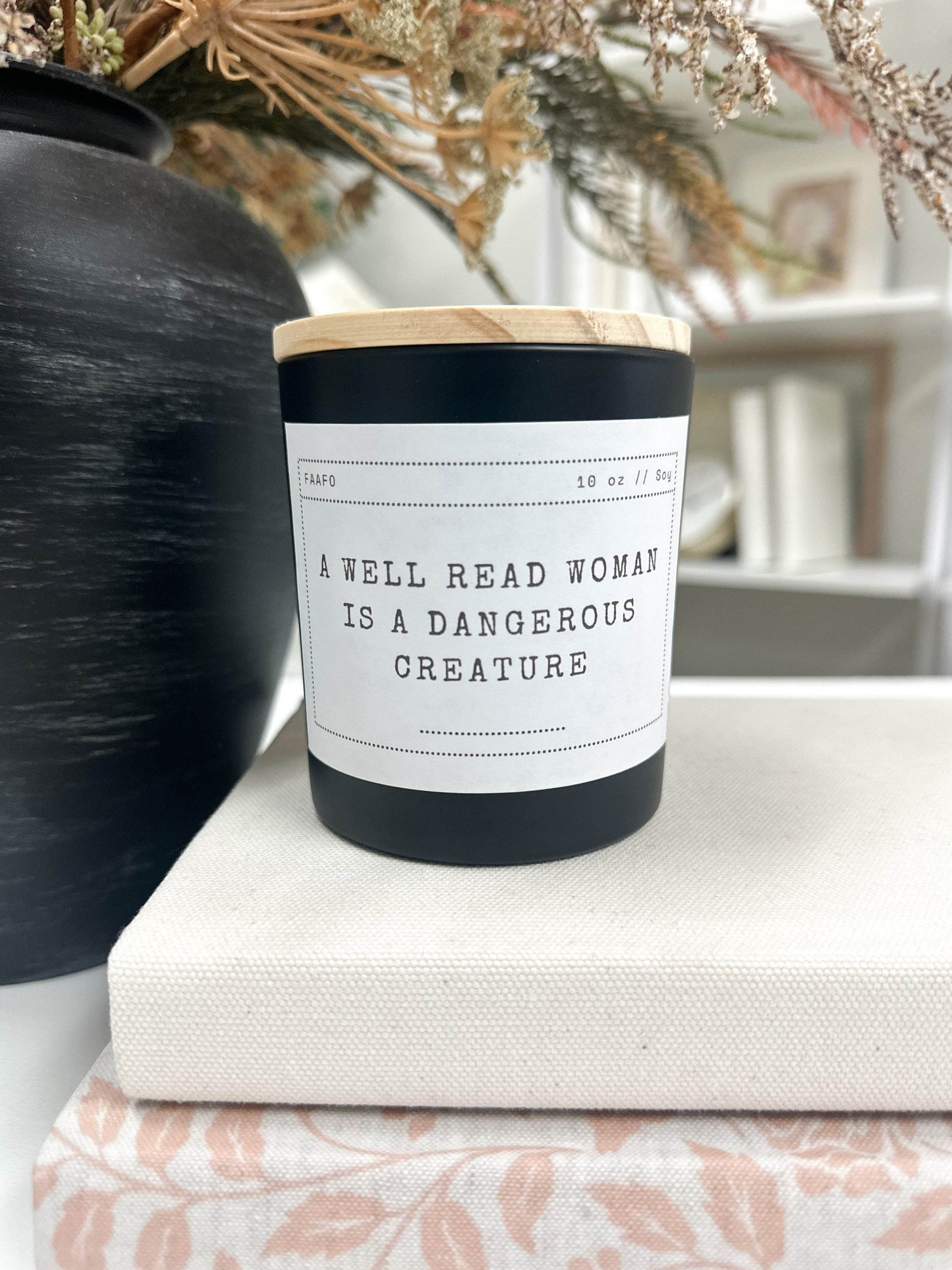 Funny Book Lover Candle - Concordia Style Boutique