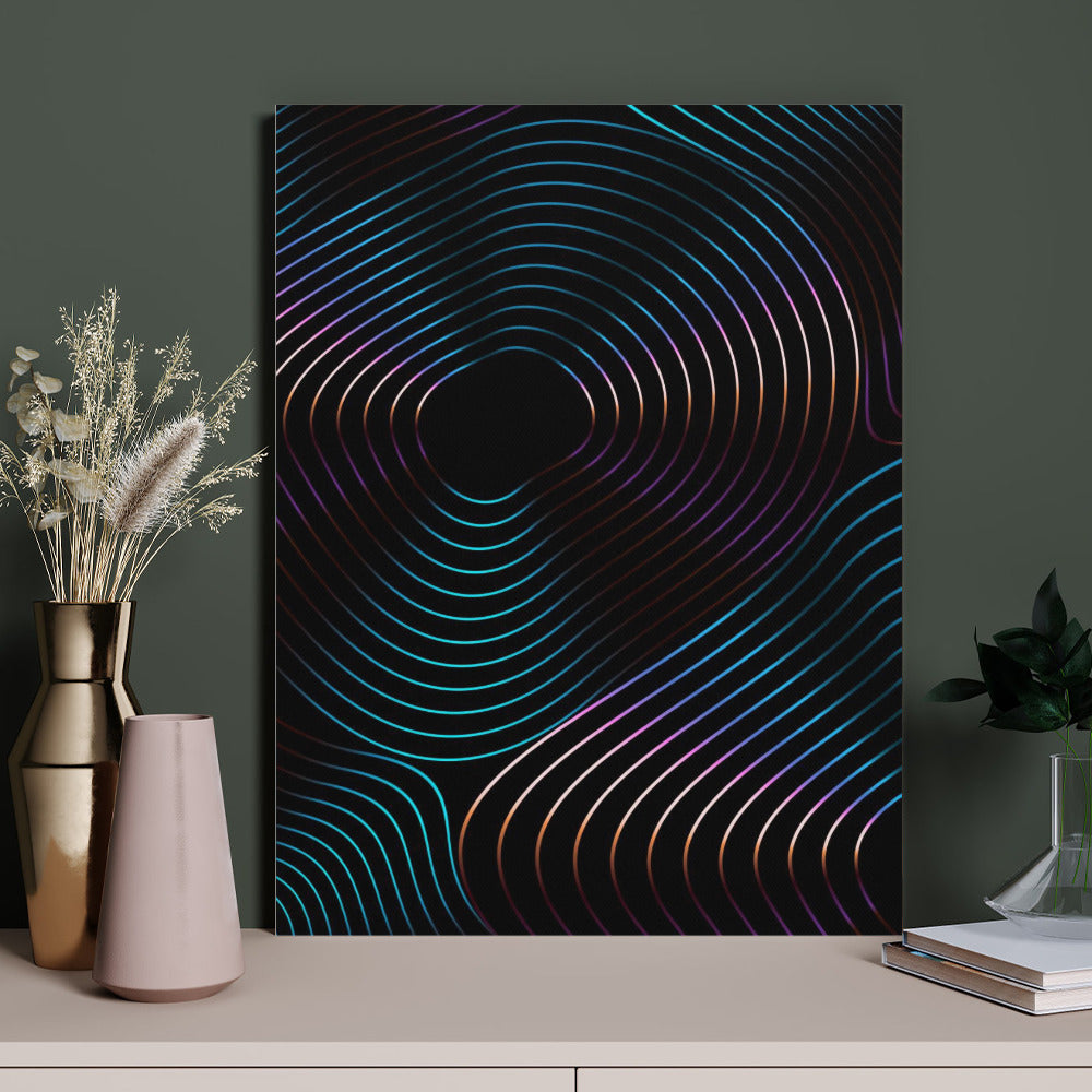 Canvas Print Multiple sizes Unframed & Framed (Vertical) - "The Records" - Premium Artwork from Concordia Style Boutique - Just $55.98! Shop now at Concordia Style Boutique