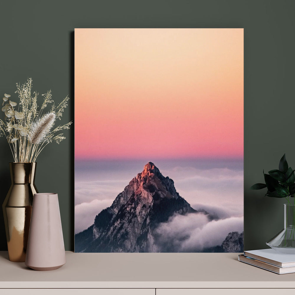 Canvas Print Multiple sizes Unframed & Framed (Vertical) - "The Peak" - Premium Artwork from Concordia Style Boutique - Just $55.98! Shop now at Concordia Style Boutique