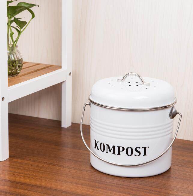 Activated Carbon Compost Trash Can - Concordia Style Boutique