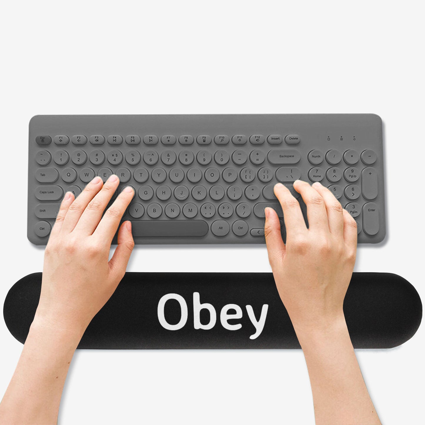 Keyboard Hand Rest - "Obey" - Premium Keyboard Hand Rest from Concordia Style Boutique - Just $35.14! Shop now at Concordia Style Boutique