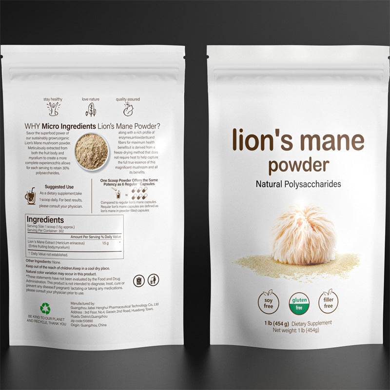 Lions Mane Mushroom Powder - Concordia Style Boutique