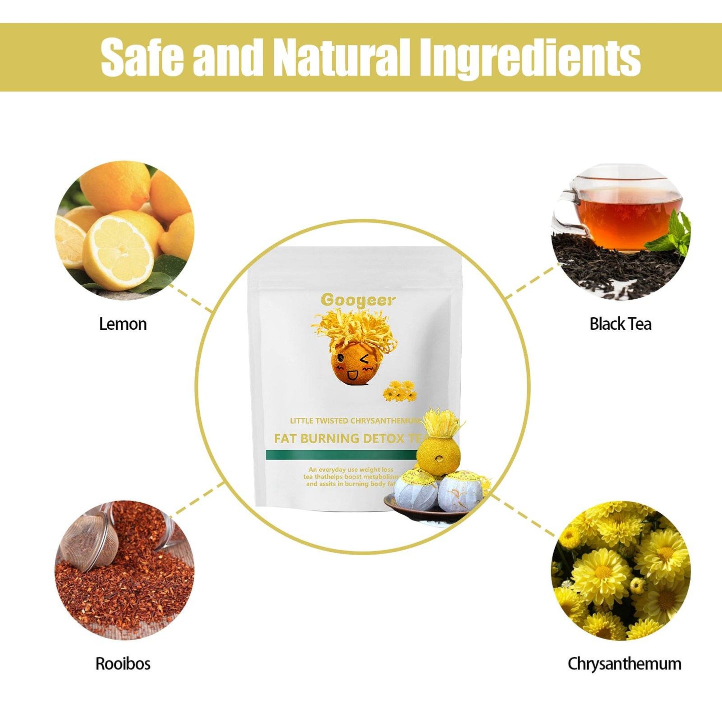 Googeer Royal Chrysanthemum Body Shaping Tea - Concordia Style Boutique