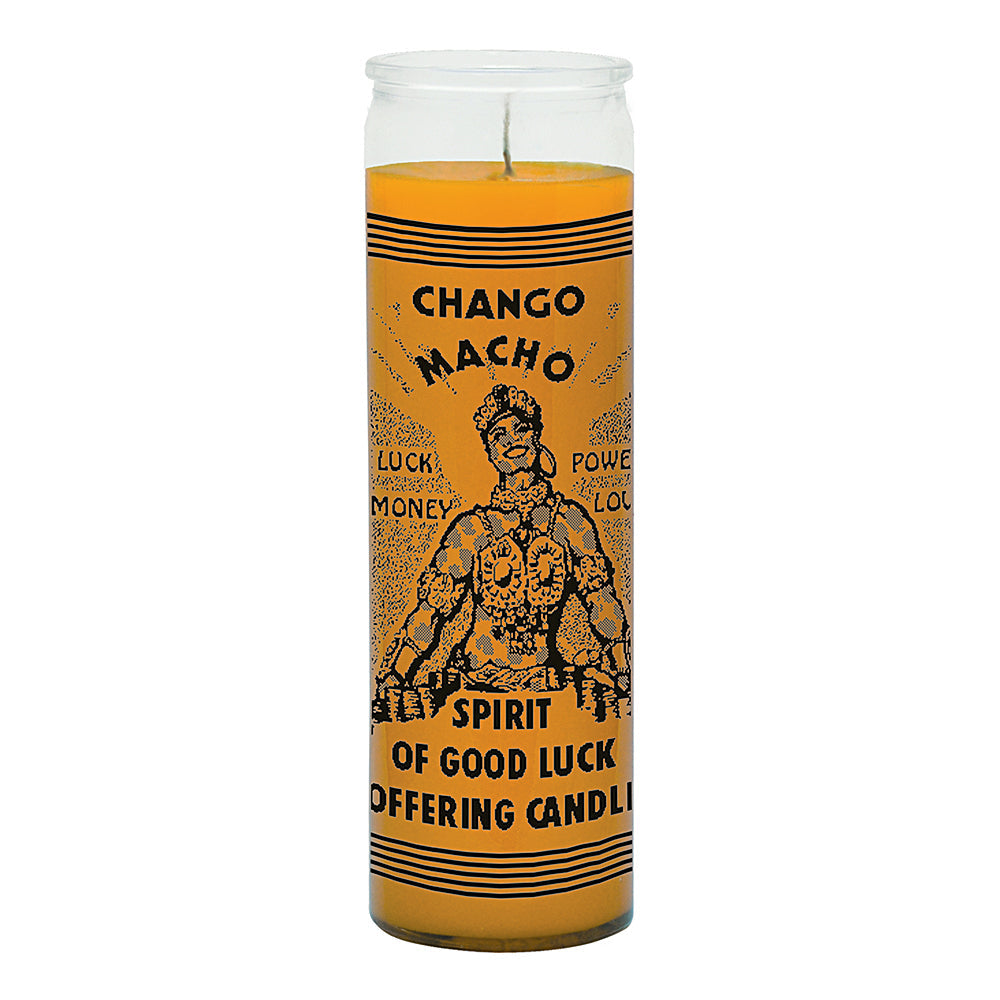 7 day Chango Macho Candle / Spirit of Good Luck - Concordia Style Boutique