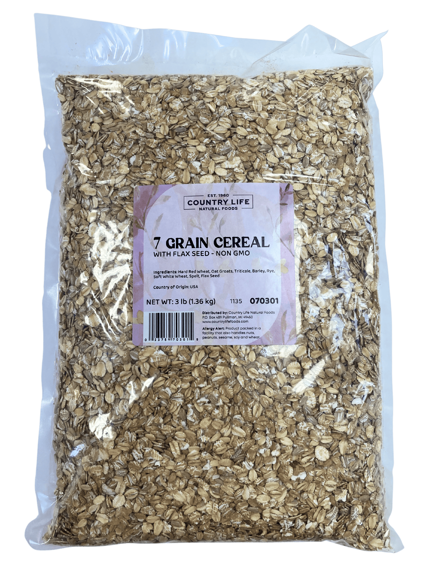 7-Grain Flakes w/ Flax - Concordia Style Boutique