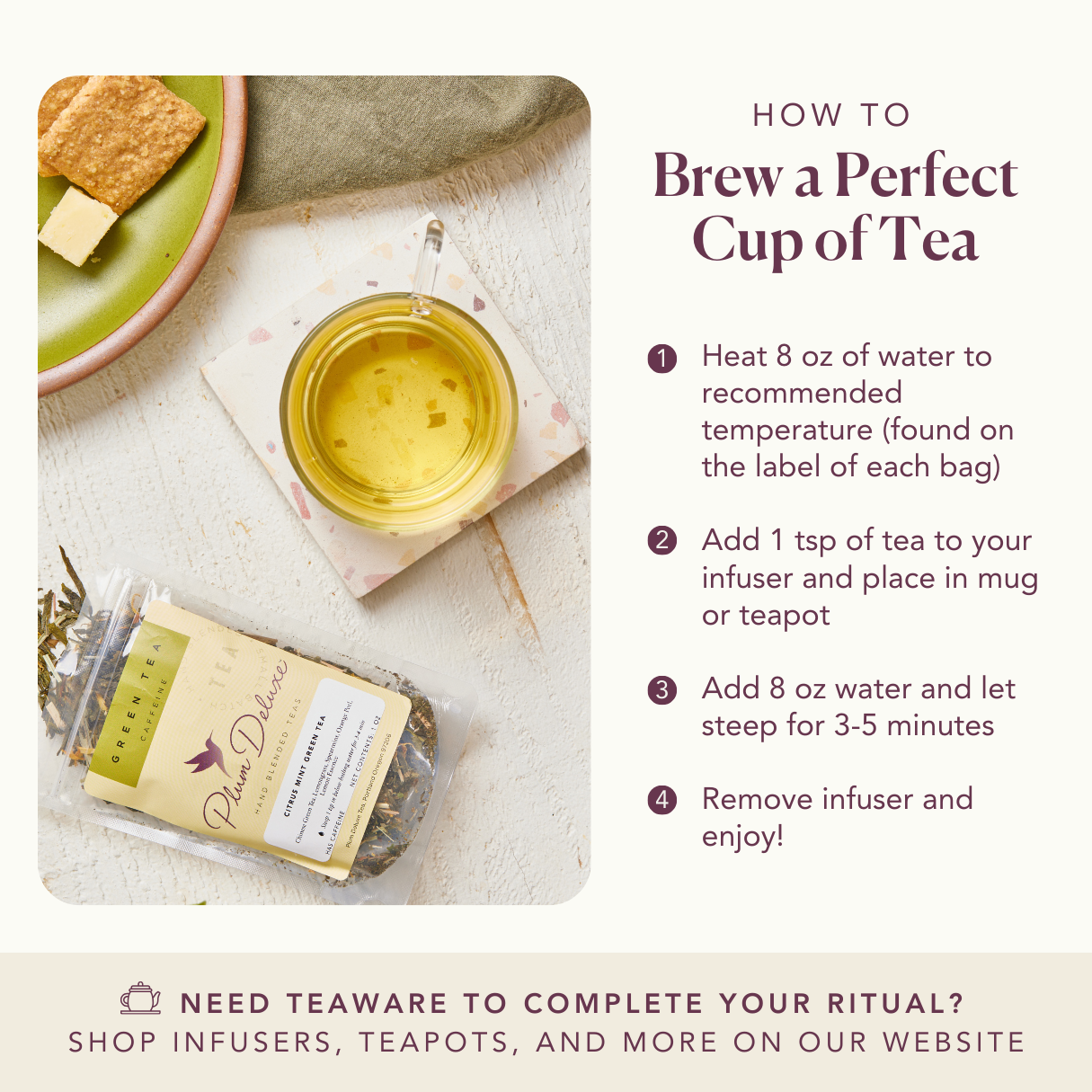 Sweet Spot Black Tea (Butterscotch) - Concordia Style Boutique