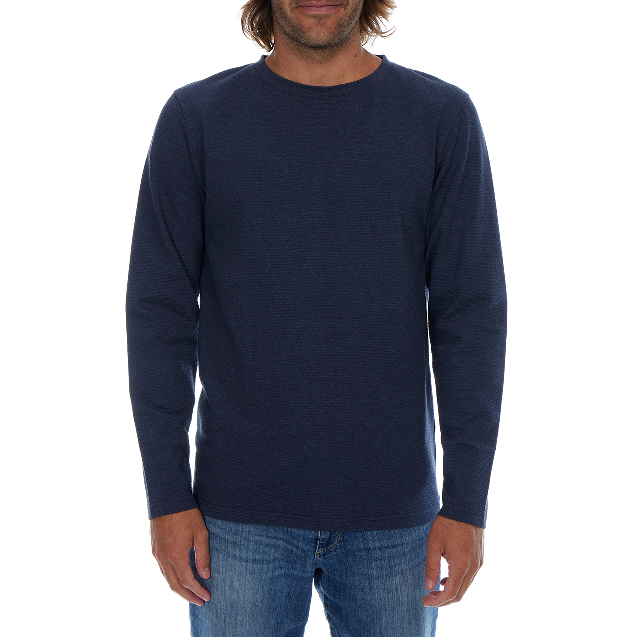 Daniel Long Sleeve Crew Neck Tee