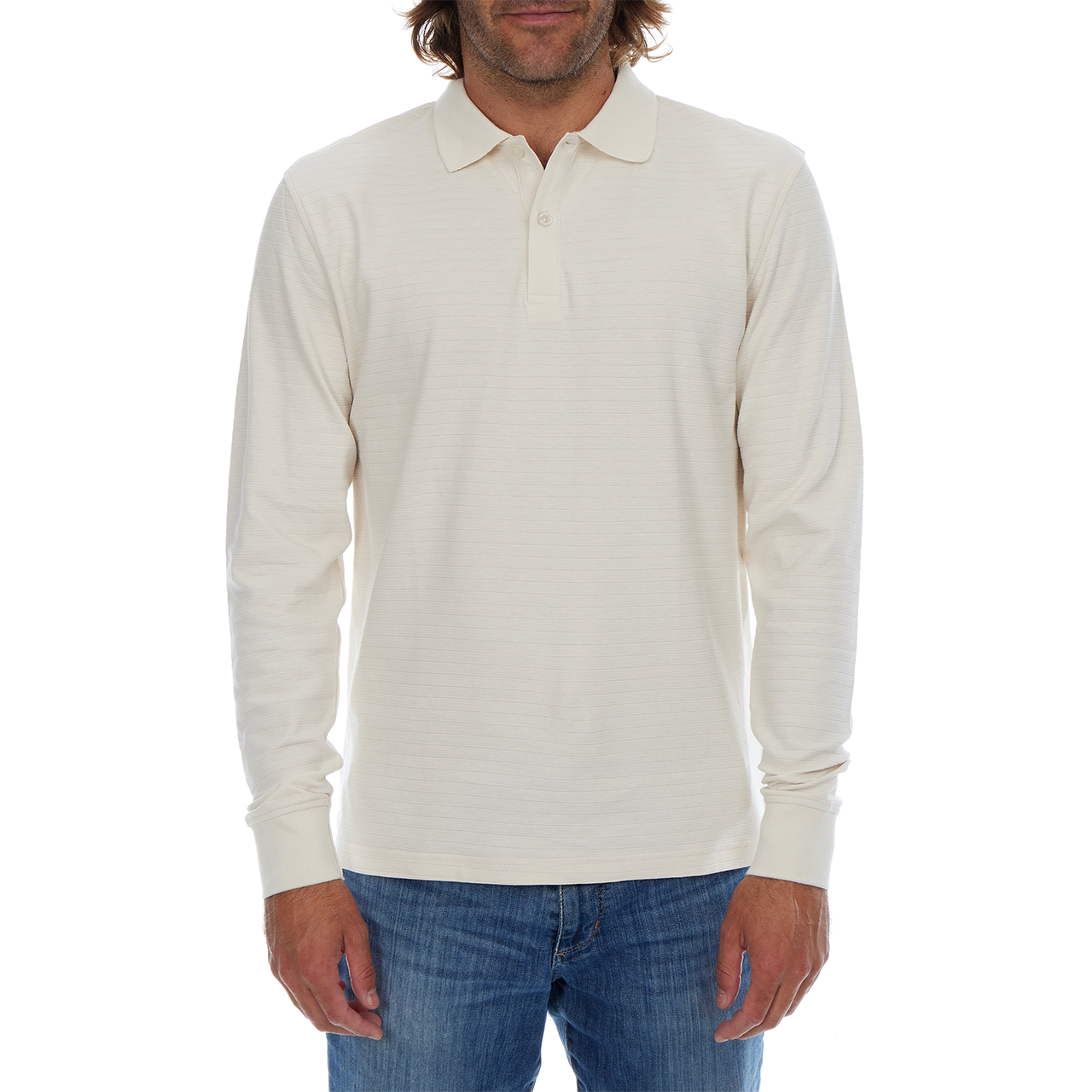 Zander Long Sleeve Polo