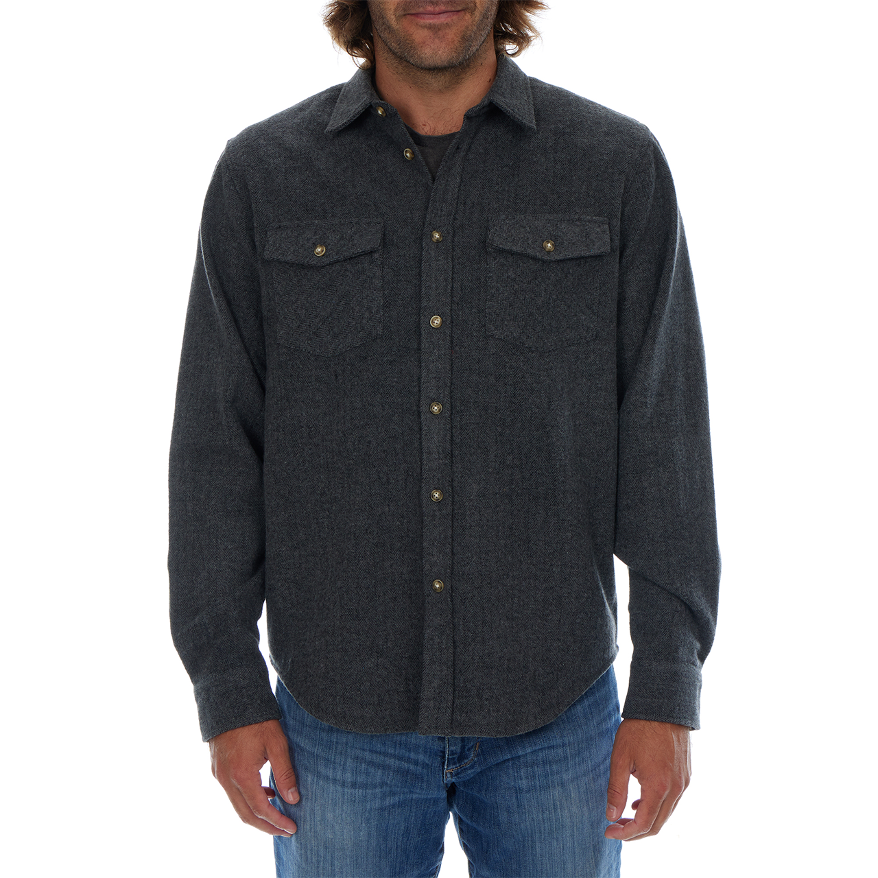 Kingsley Herringbone Shacket