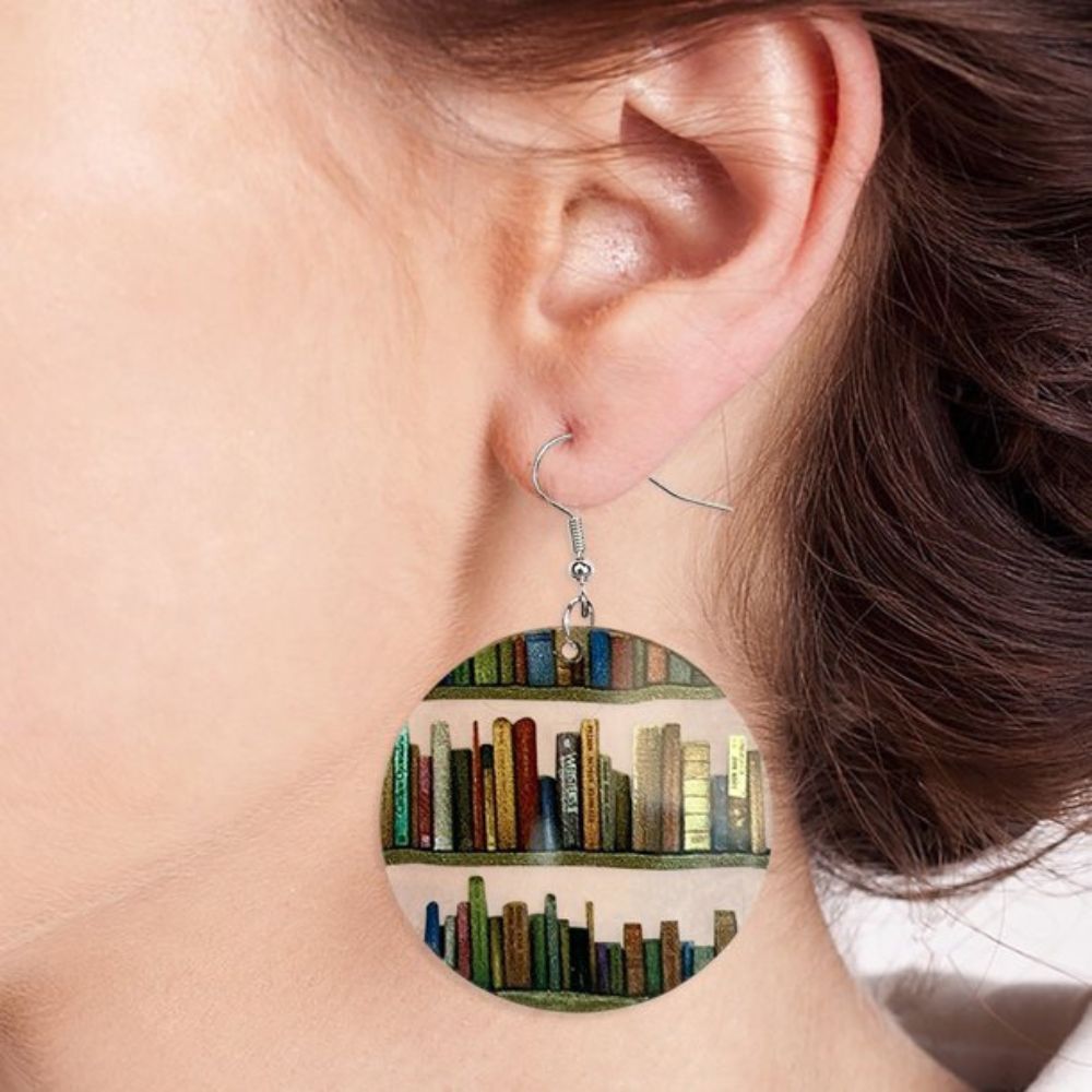 BOOK LOVER EARRINGS (PAIR) - Concordia Style Boutique