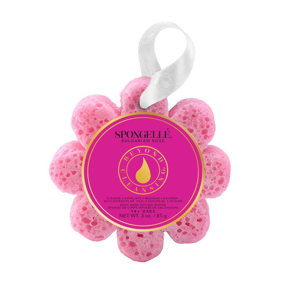 Bulgarian Rose | Wild Flower Bath Sponge - Concordia Style Boutique