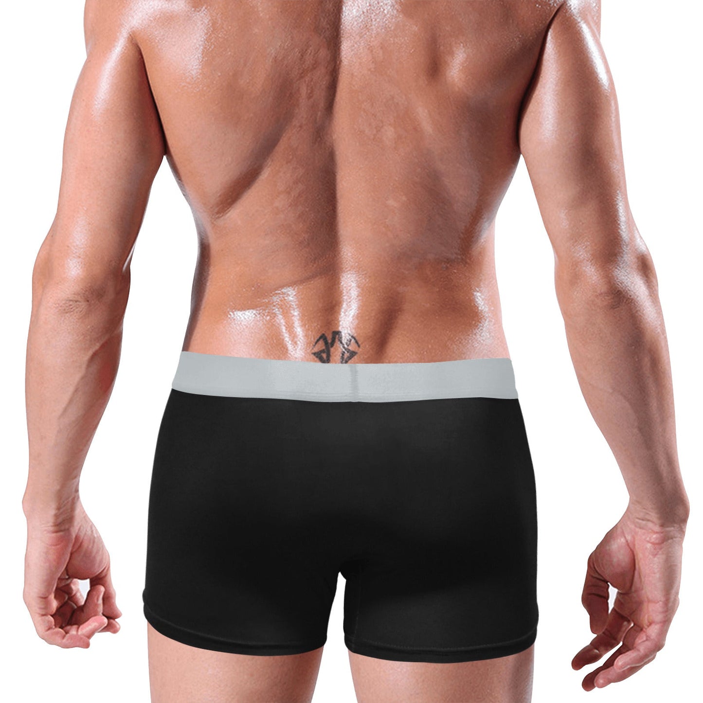 Men's Elephant Pouch Boxer Briefs - "Black" - Premium Boxer Briefs from Concordia Style Boutique - Just $30.04! Shop now at Concordia Style Boutique