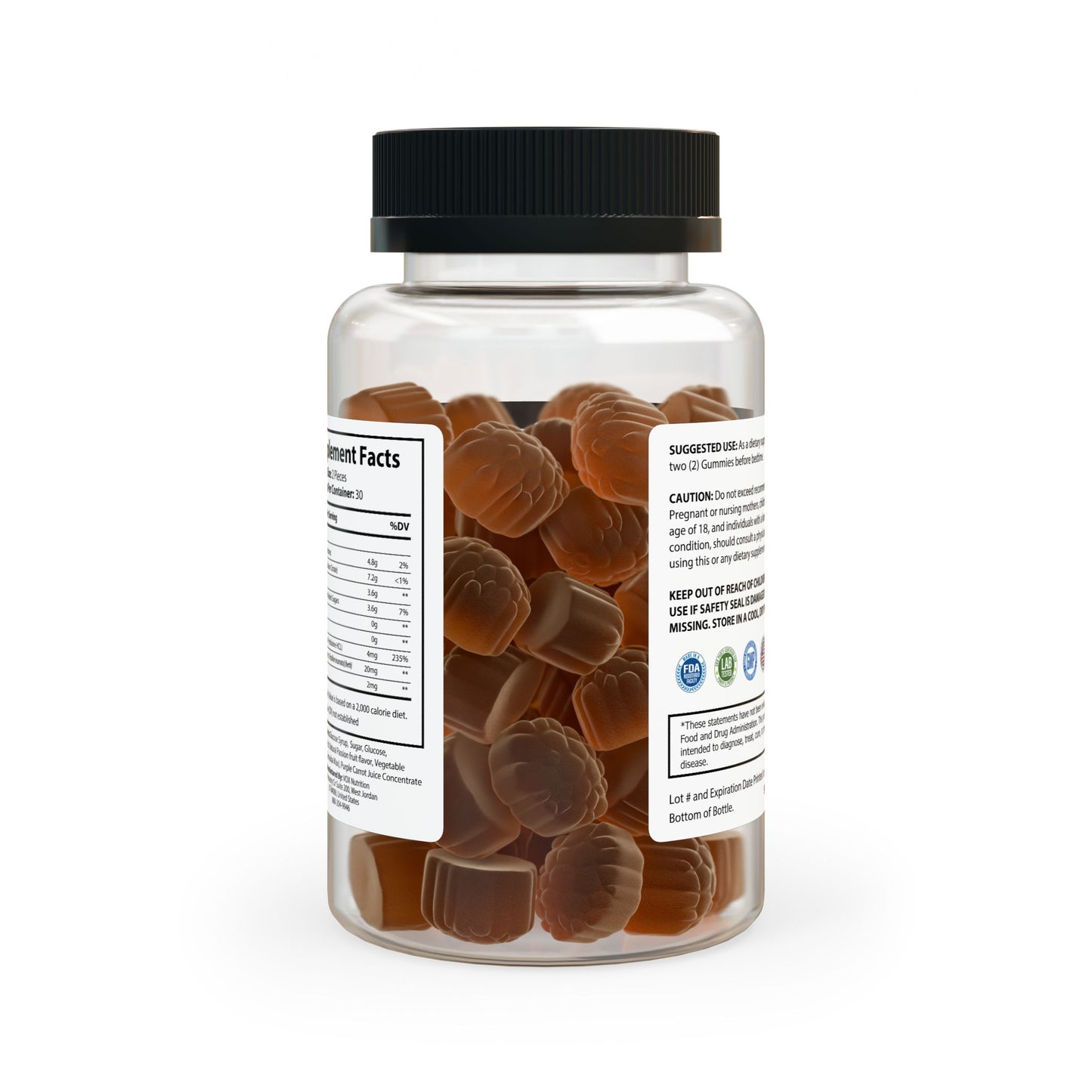 Sleep Well Gummies (60 Gummies) - "Memento Mori" - Premium Food Supplements from Concordia Style Boutique - Just $16.44! Shop now at Concordia Style Boutique