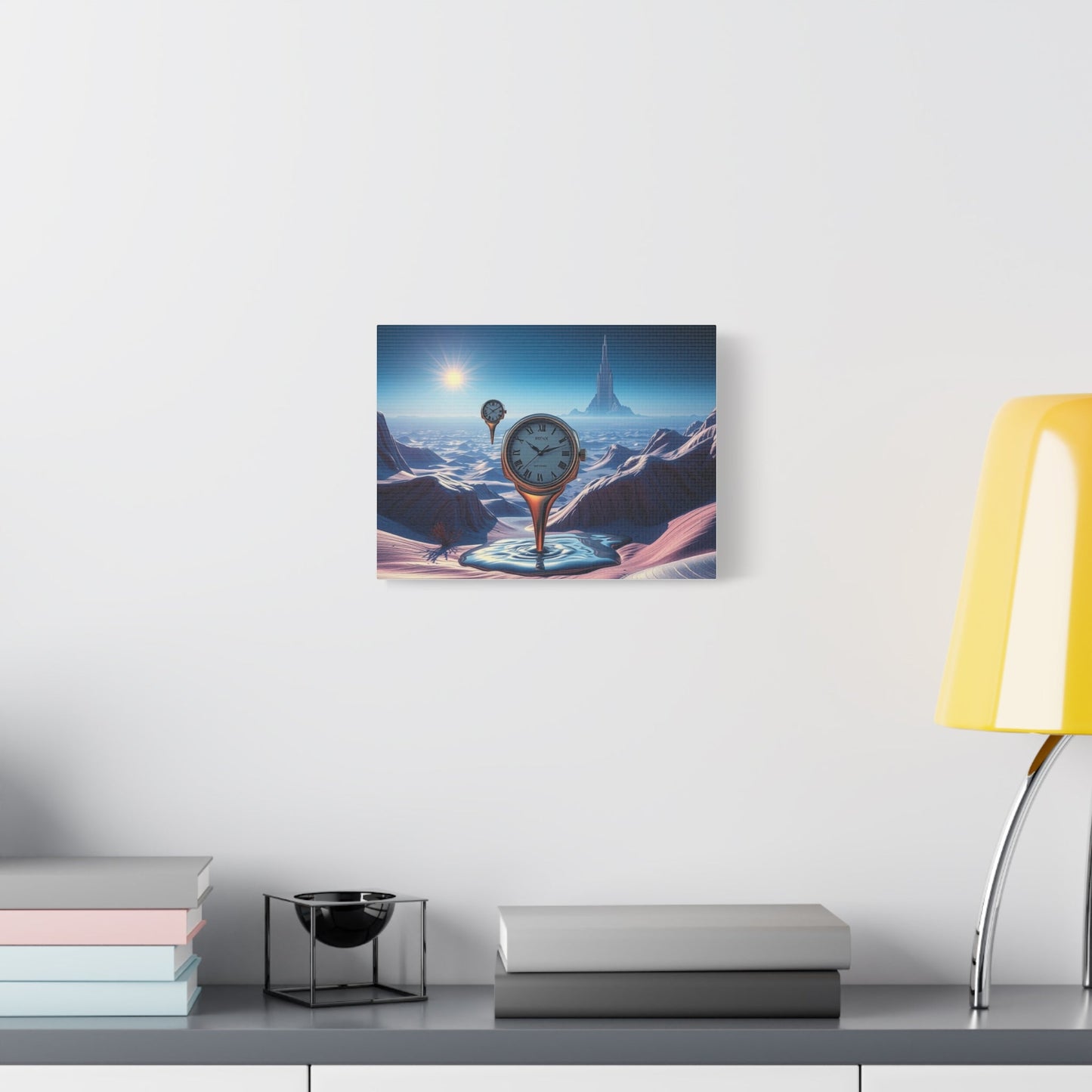 Surreal Landscape Wall Art, Dreamy Home Decor, Unique Gift for Art Lovers, Modern Aesthetic Canvas Print, Perfect for Home and Office
