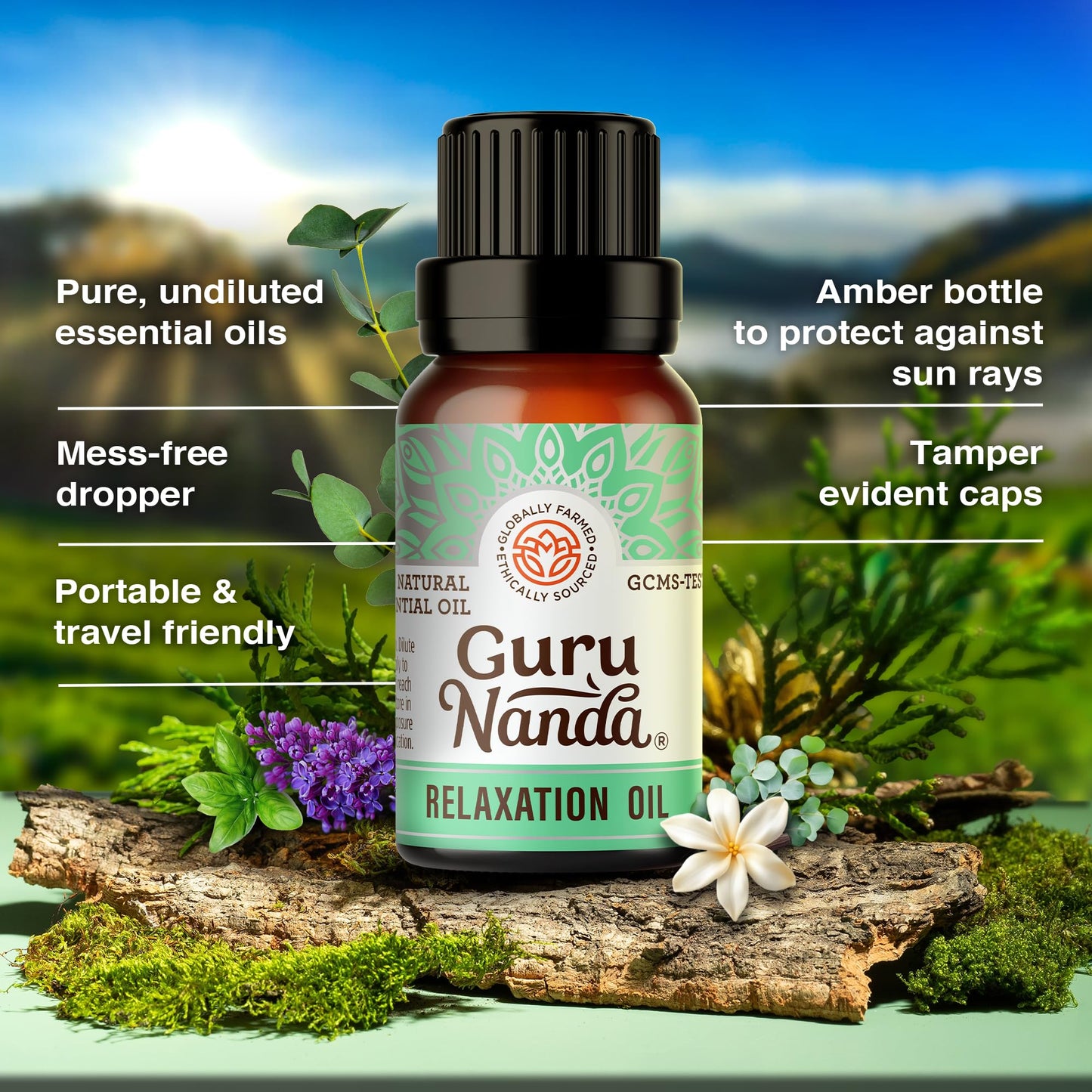 GuruNanda Essential Oil Blends (Set of 6) - Premium Essential Oil Blends from Concordia Style Boutique - Just $19.98! Shop now at Concordia Style Boutique