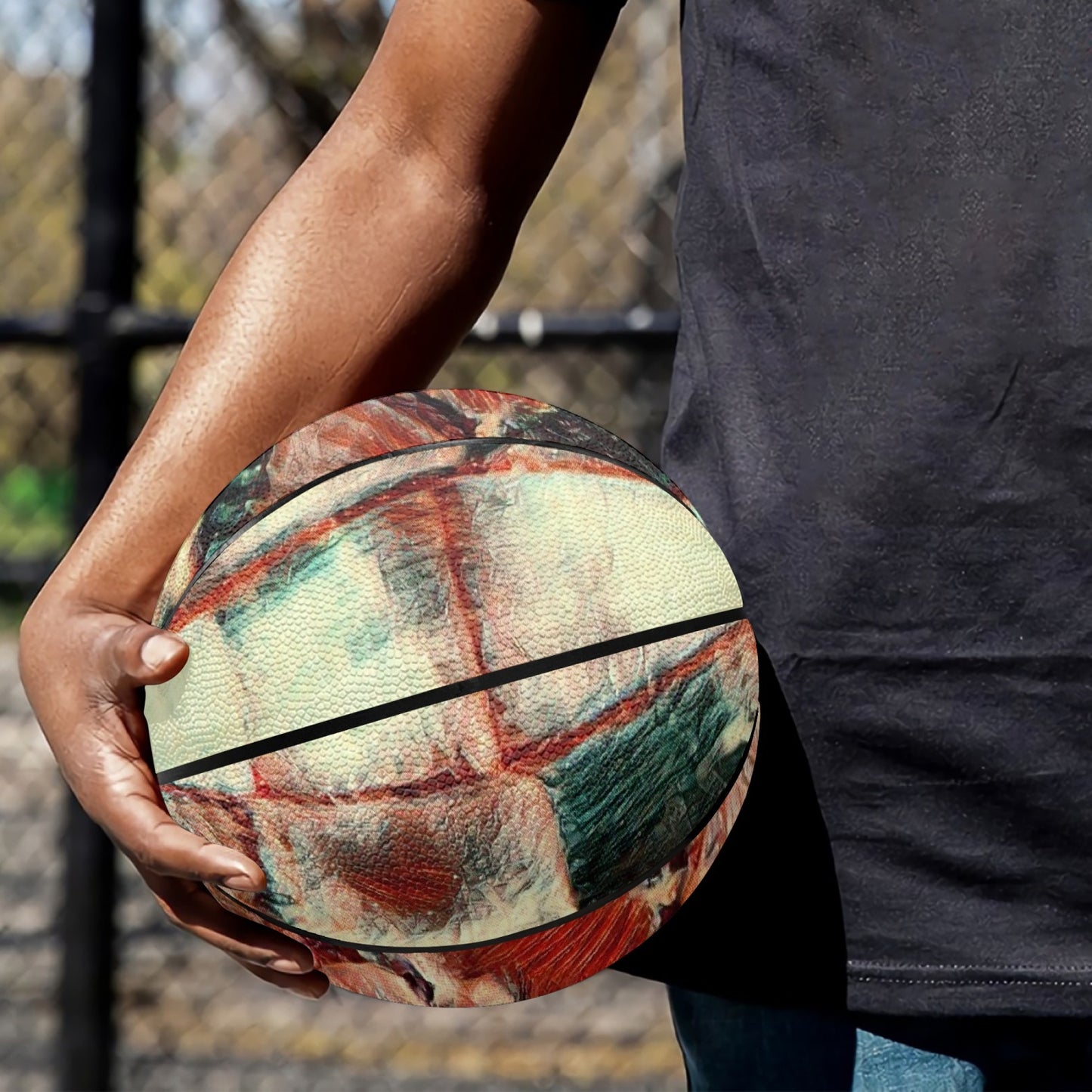 Basketball - Eight Panel Printed - Square Dance - Concordia Style Boutique