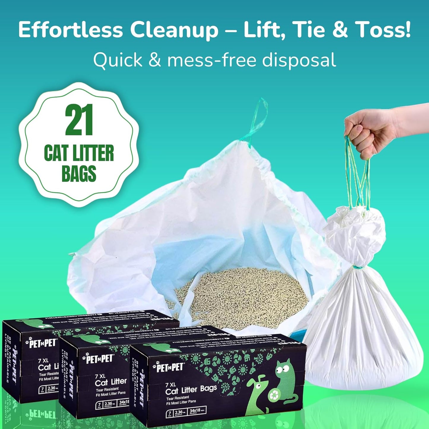 XL Cat Litter Box Liners