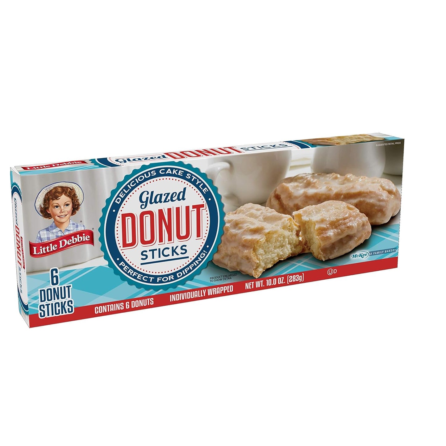 Little Debbie Donut Sticks 6 Individually Wrapped Snack Cakes, 10 OZ Box - Concordia Style Boutique