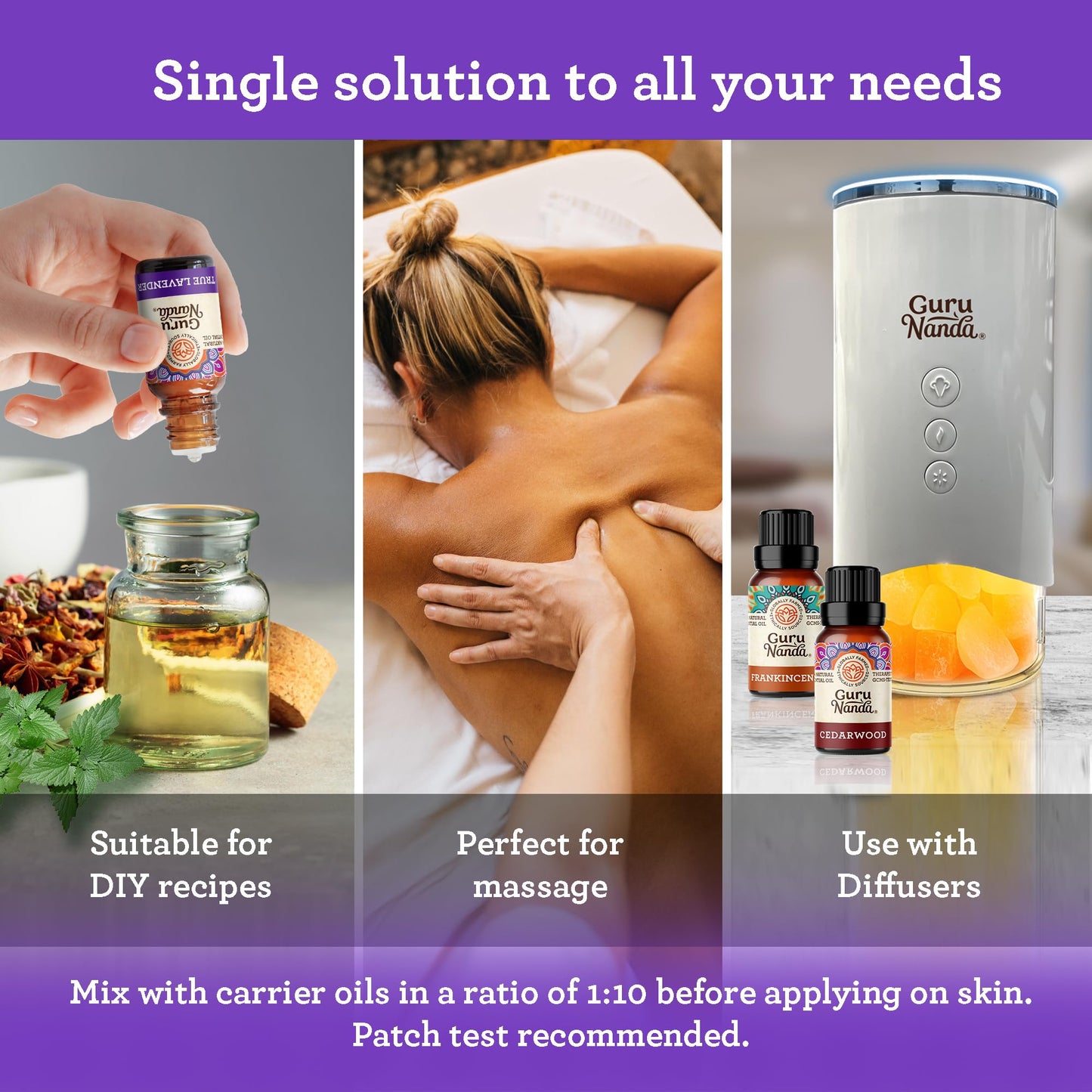 GuruNanda Essential Oil Blends (Set of 6) - Premium Essential Oil Blends from Concordia Style Boutique - Just $19.98! Shop now at Concordia Style Boutique