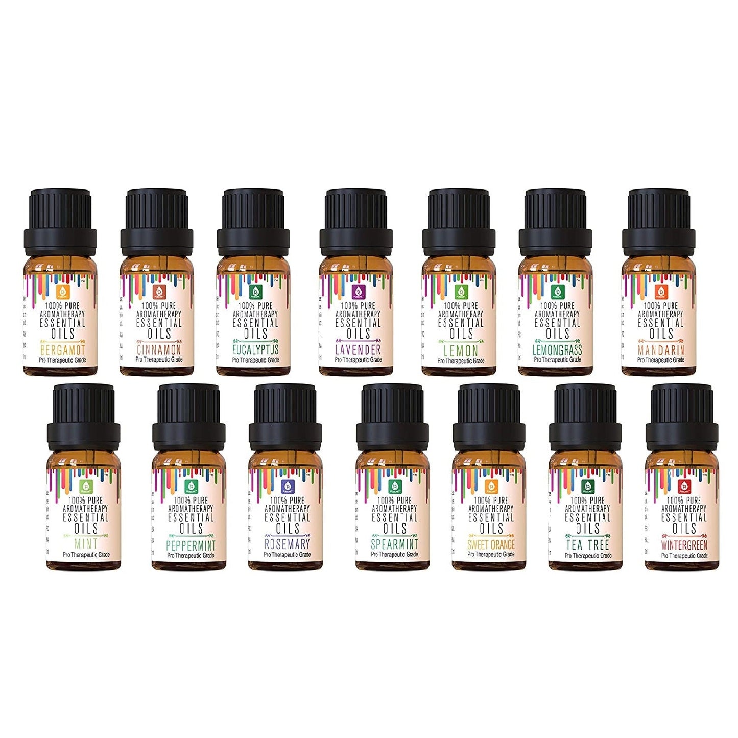 14 Pack of 100% Pure Essential Aromatherapy Oils - Concordia Style Boutique