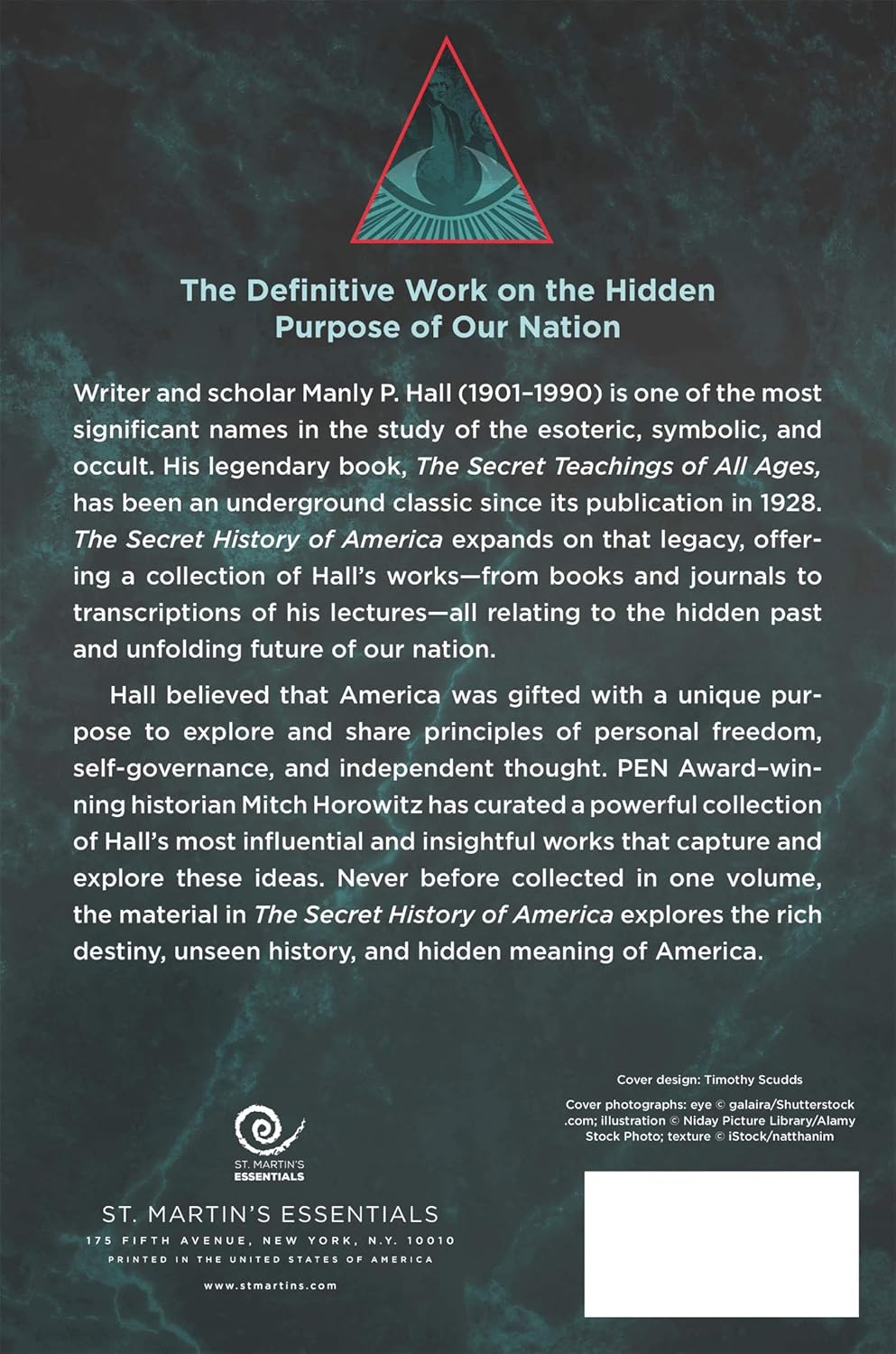 The Secret History of America: Classic Writings on Our Nation's Unknown Past and Inner Purpose - Concordia Style Boutique