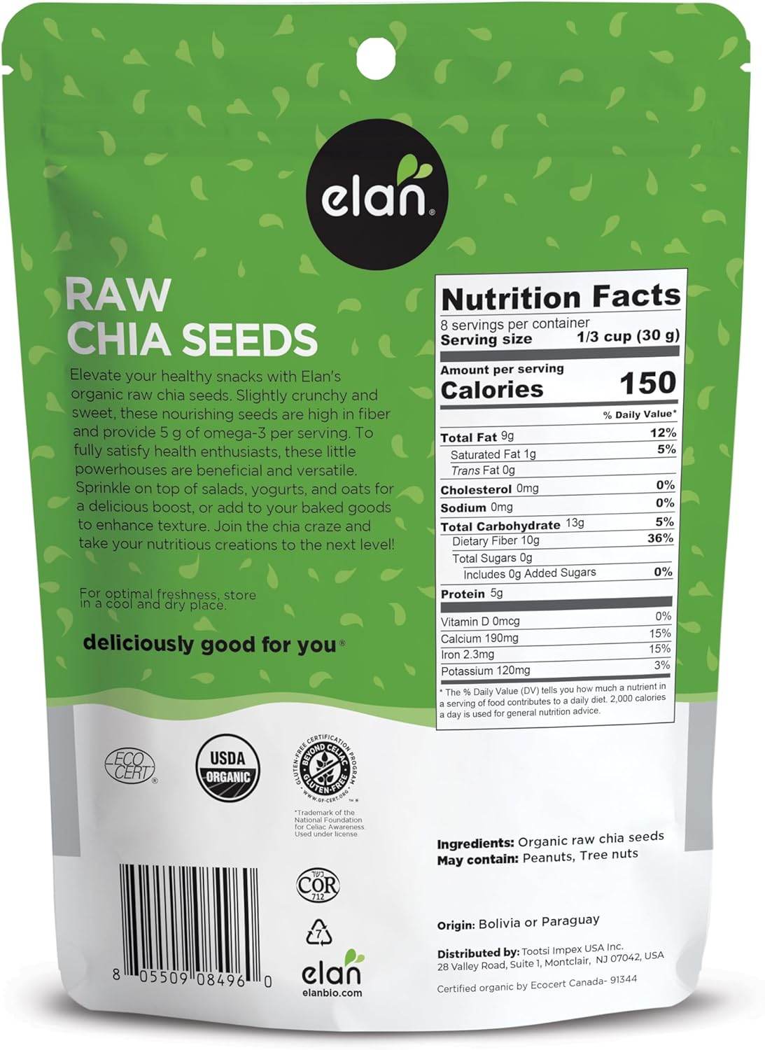 Organic Chia Seeds - Concordia Style Boutique