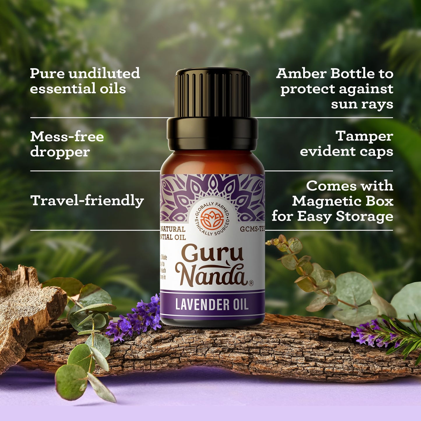 GuruNanda Essential Oil Blends (Set of 6) - Premium Essential Oil Blends from Concordia Style Boutique - Just $19.98! Shop now at Concordia Style Boutique