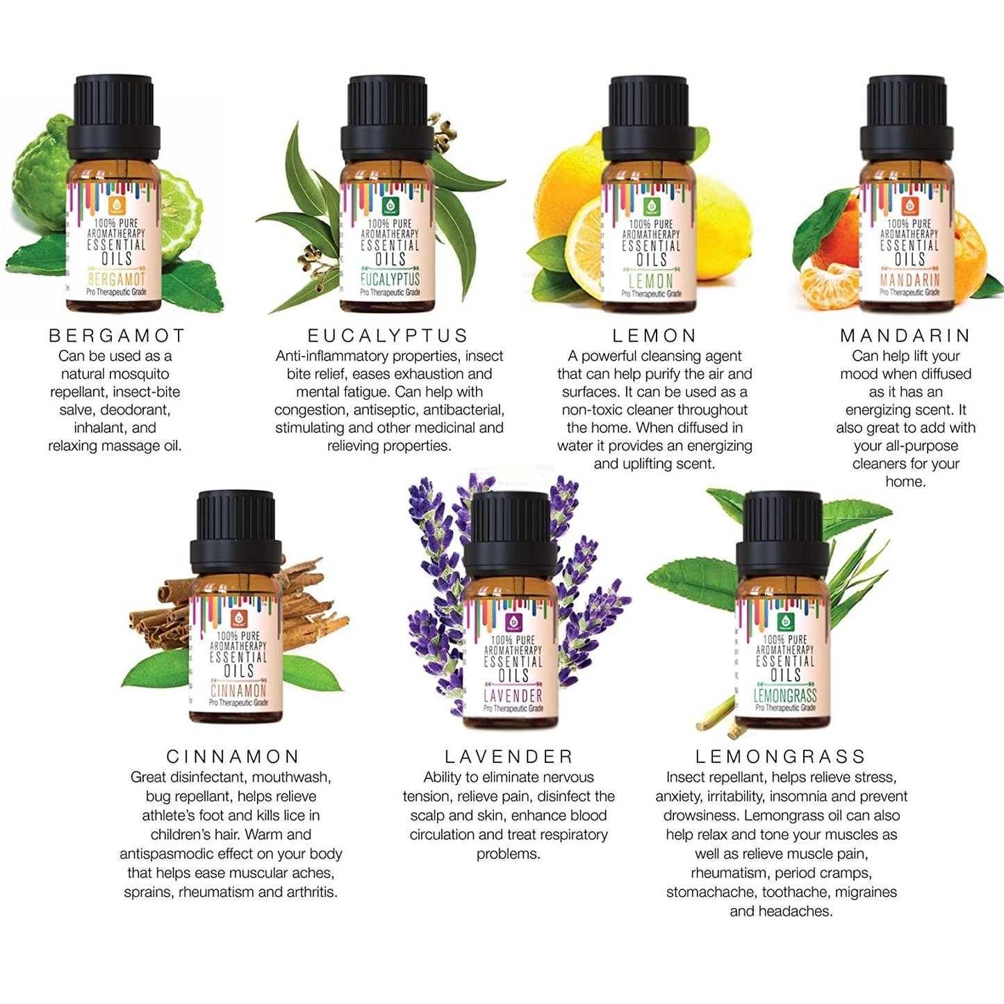14 Pack of 100% Pure Essential Aromatherapy Oils - Concordia Style Boutique