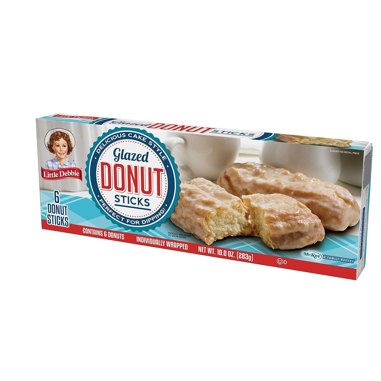 Little Debbie Donut Sticks 6 Individually Wrapped Snack Cakes, 10 OZ Box - Concordia Style Boutique