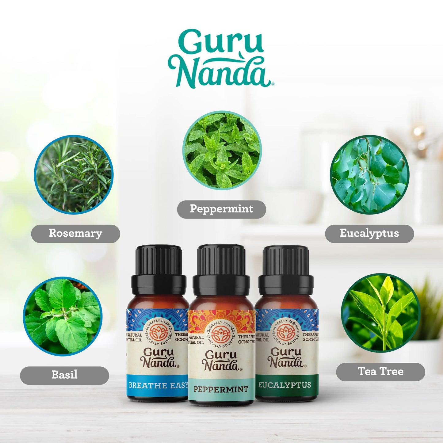 GuruNanda Essential Oil Blends (Set of 6) - Premium Essential Oil Blends from Concordia Style Boutique - Just $19.98! Shop now at Concordia Style Boutique
