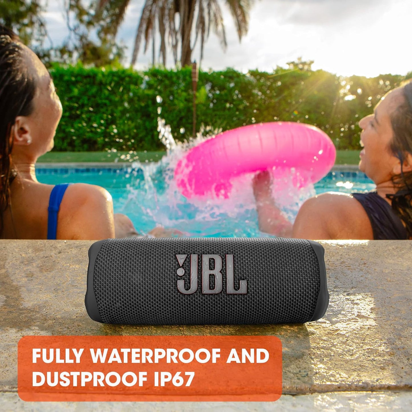 JBL Flip 6 Portable Bluetooth Speaker – Powerful Sound, Deep Bass, IP67 Waterproof