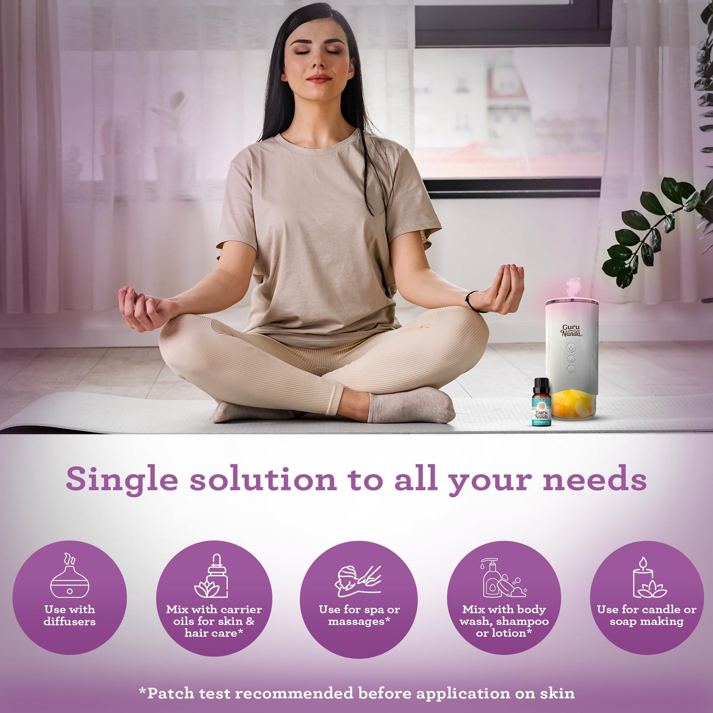 GuruNanda Essential Oil Blends (Set of 6) - Premium Essential Oil Blends from Concordia Style Boutique - Just $19.98! Shop now at Concordia Style Boutique