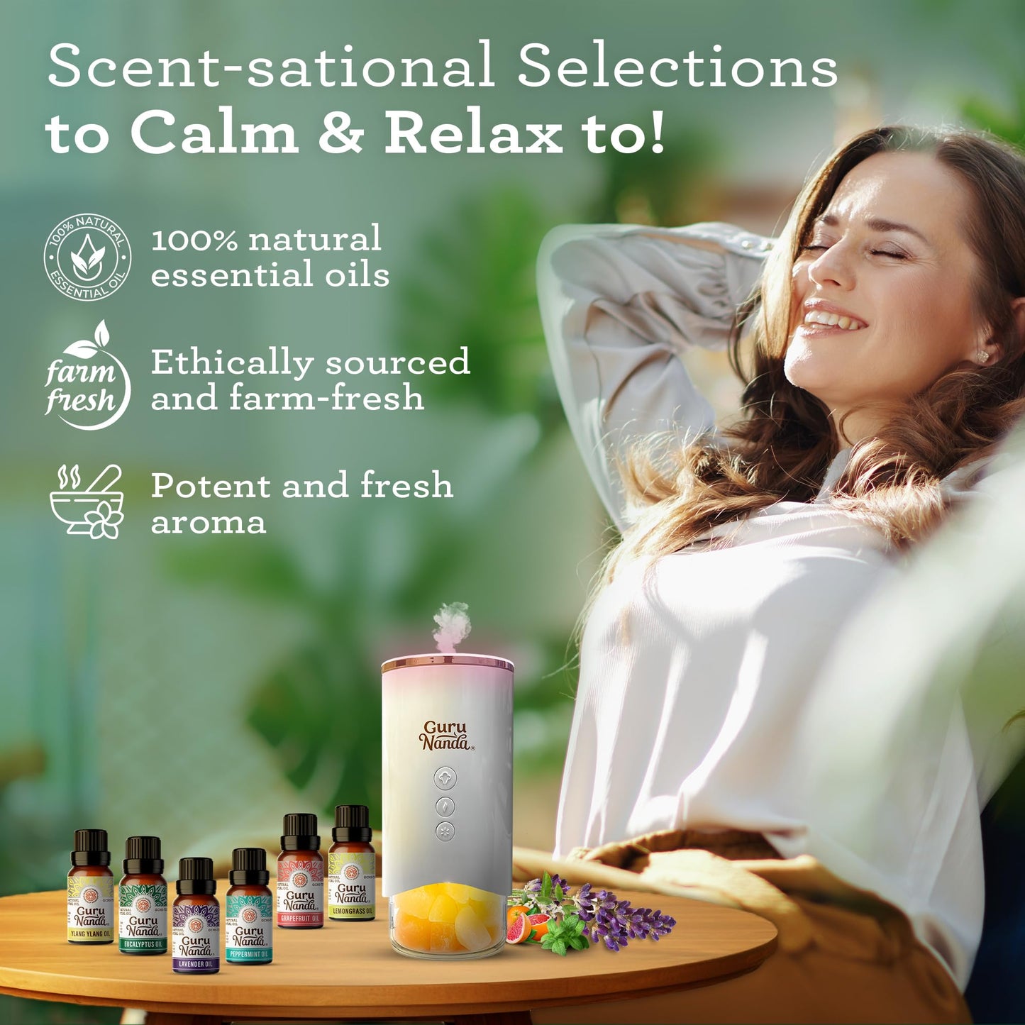 GuruNanda Essential Oil Blends (Set of 6) - Premium Essential Oil Blends from Concordia Style Boutique - Just $19.98! Shop now at Concordia Style Boutique