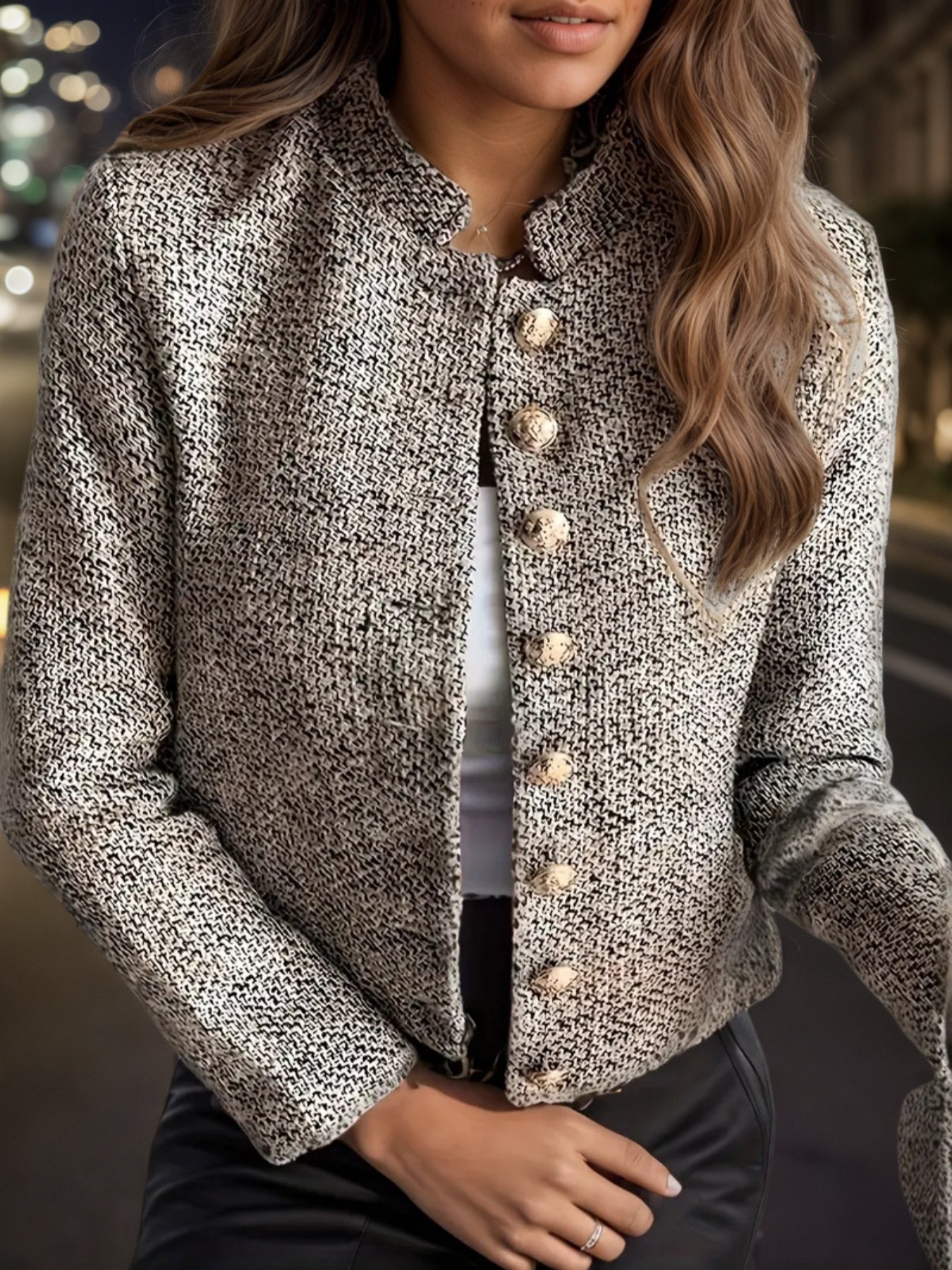 Women’s Casual Knitted Cardigan with Pockets