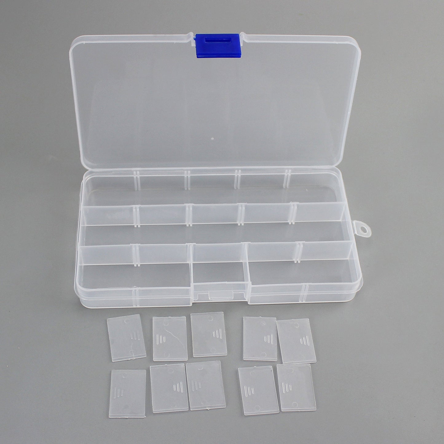Plastic 15 compartment transparent storage box - Premium Home Living & Improvement from erDouckan - Just $12.08! Shop now at Concordia Style Boutique