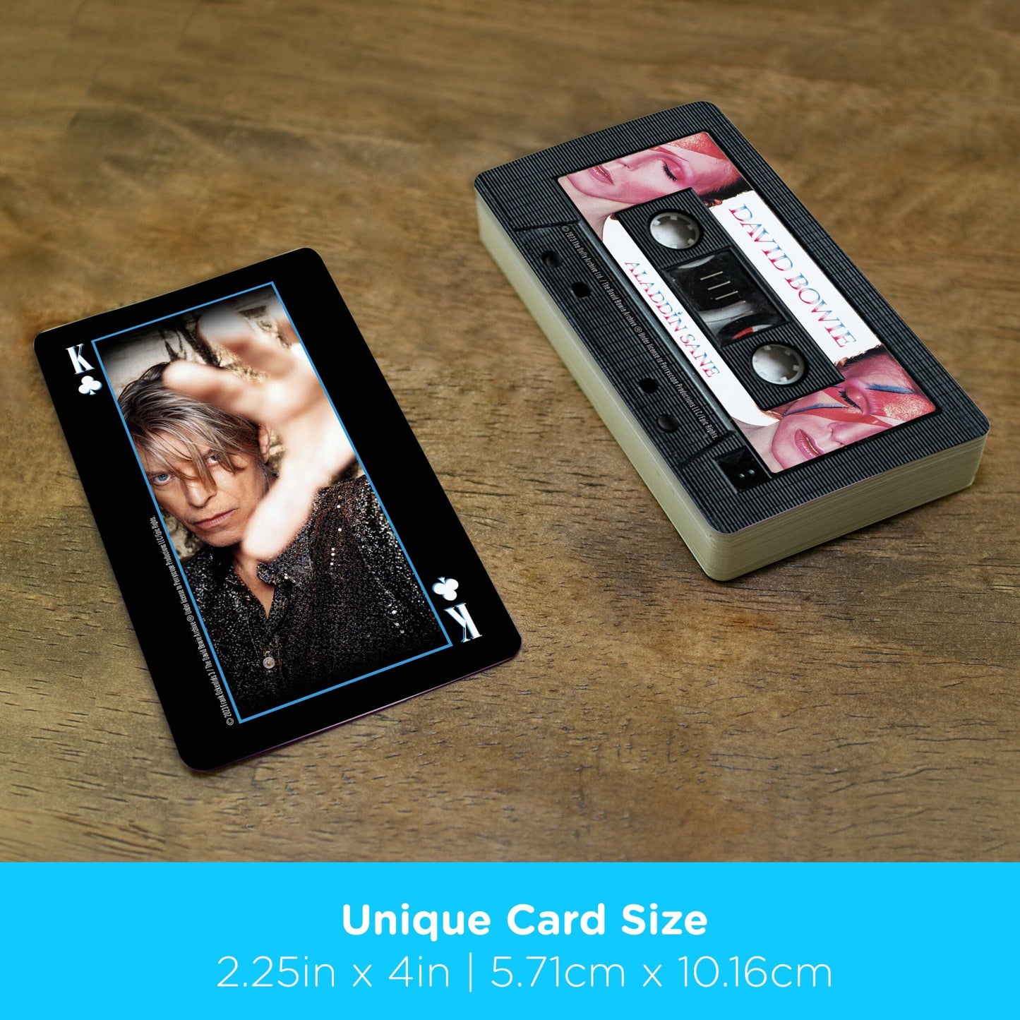 Aquarius Playing Cards: David Bowie Cassette - Concordia Style Boutique