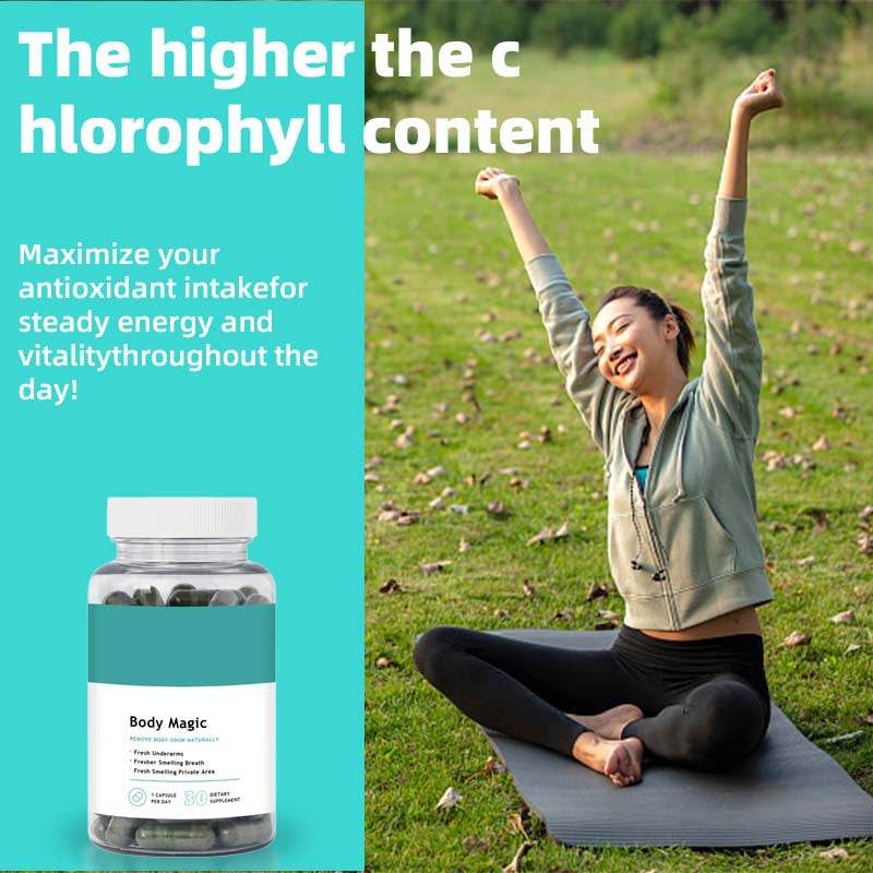 Body Magic Chlorophyll Capsules - Concordia Style Boutique