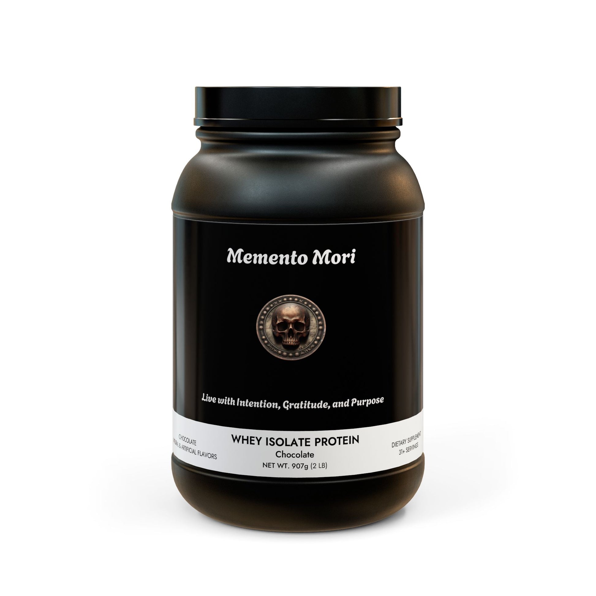 Whey Isolate Protein Supplement (907g, 2lb) - "Memento Mori" - Premium Food Supplements from Concordia Style Boutique - Just $51.18! Shop now at Concordia Style Boutique