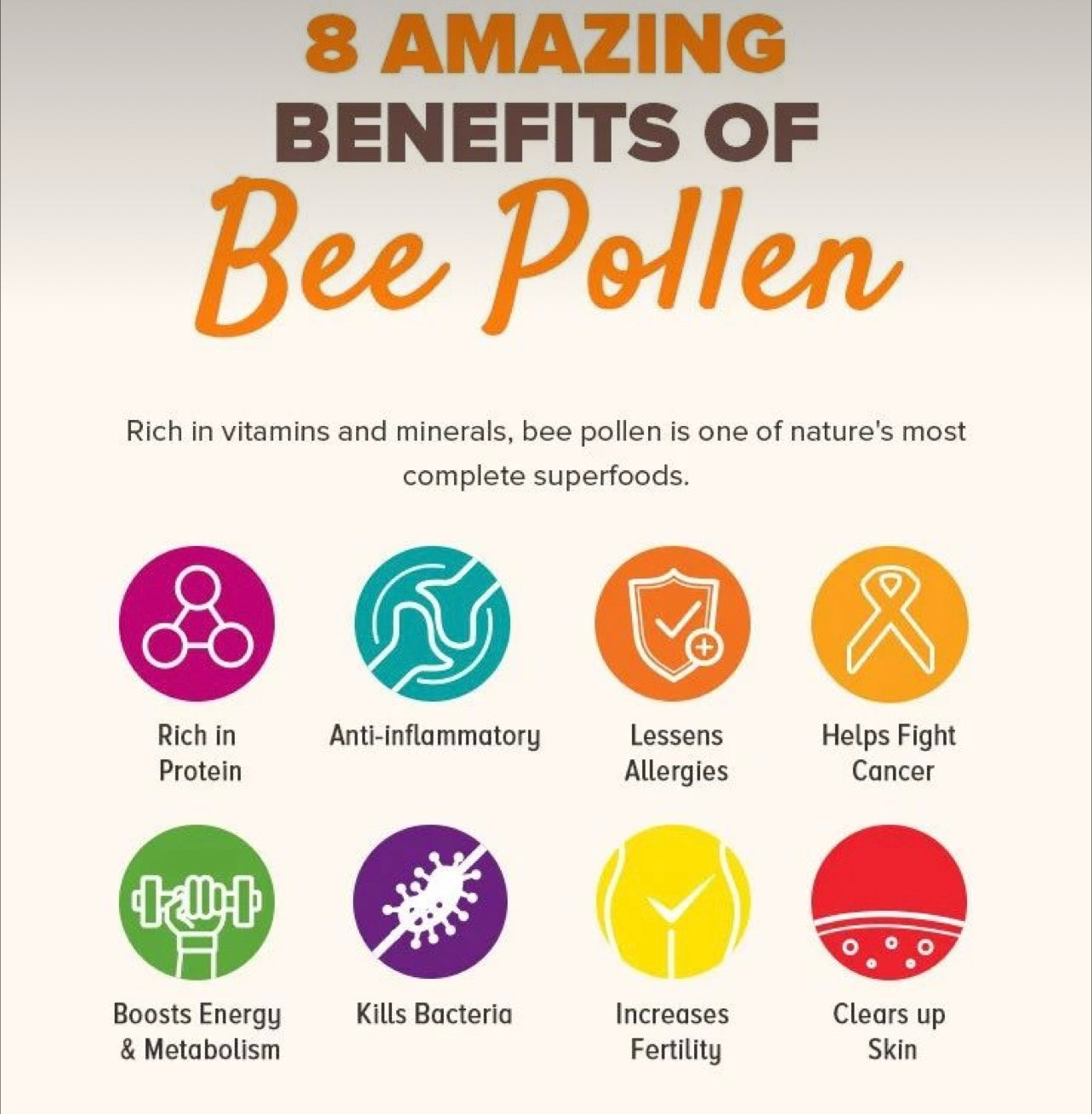 Bee Pollen Granules - Concordia Style Boutique