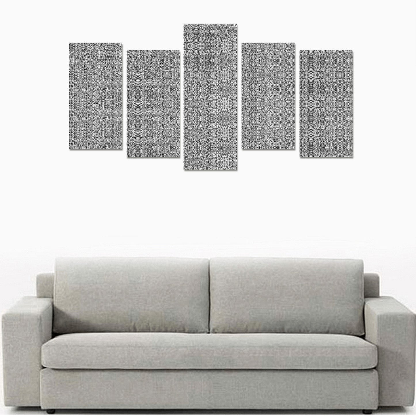 Canvas Wall Art Prints (No Frame) 5-Pieces - "Scan Me" - Premium Canvas Wall Art Prints from Concordia Style Boutique - Just $49.24! Shop now at Concordia Style Boutique