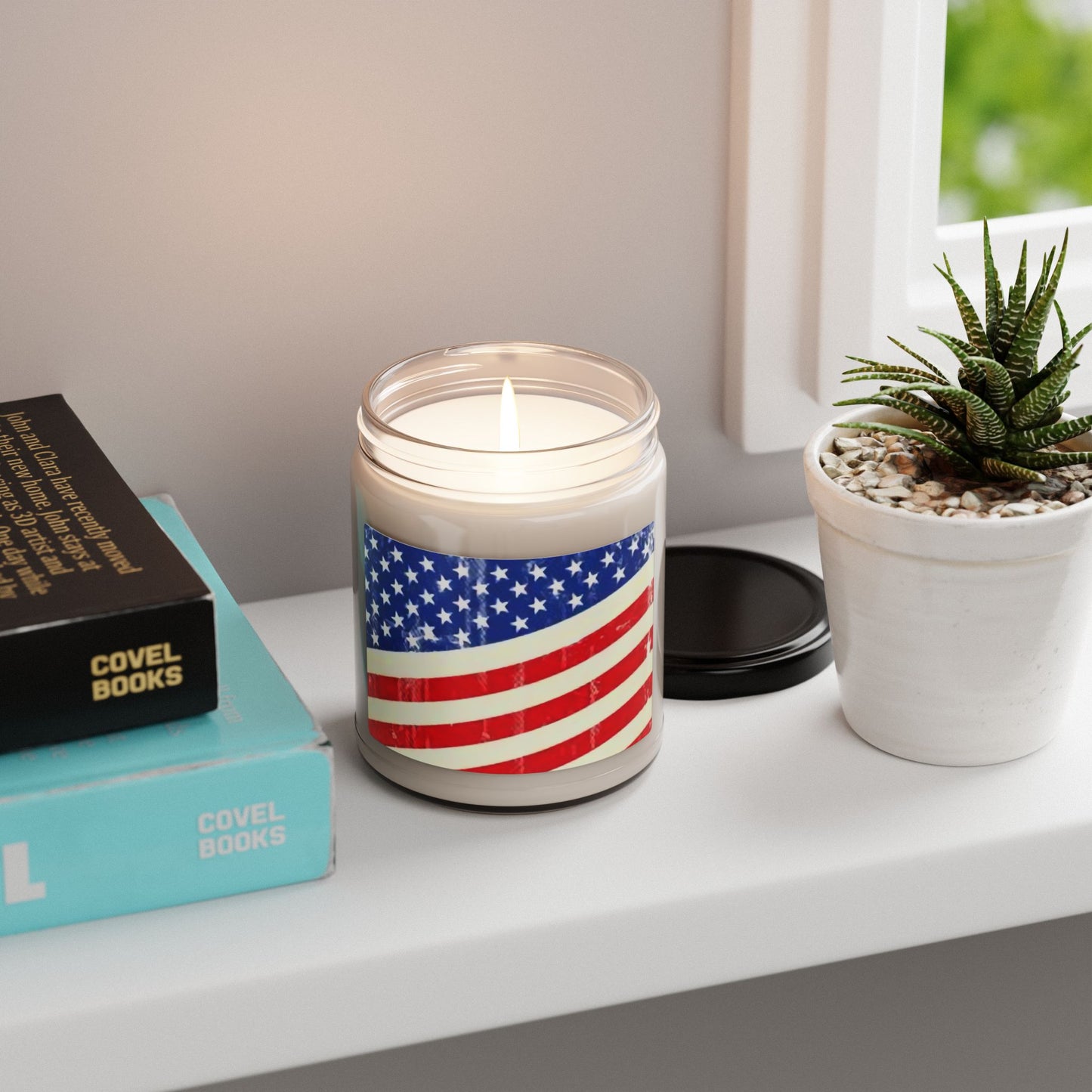 Scented Soy Candle, 9 oz - "Americana" - Premium Scented Soy Candle from Printify - Just $20.93! Shop now at Concordia Style Boutique