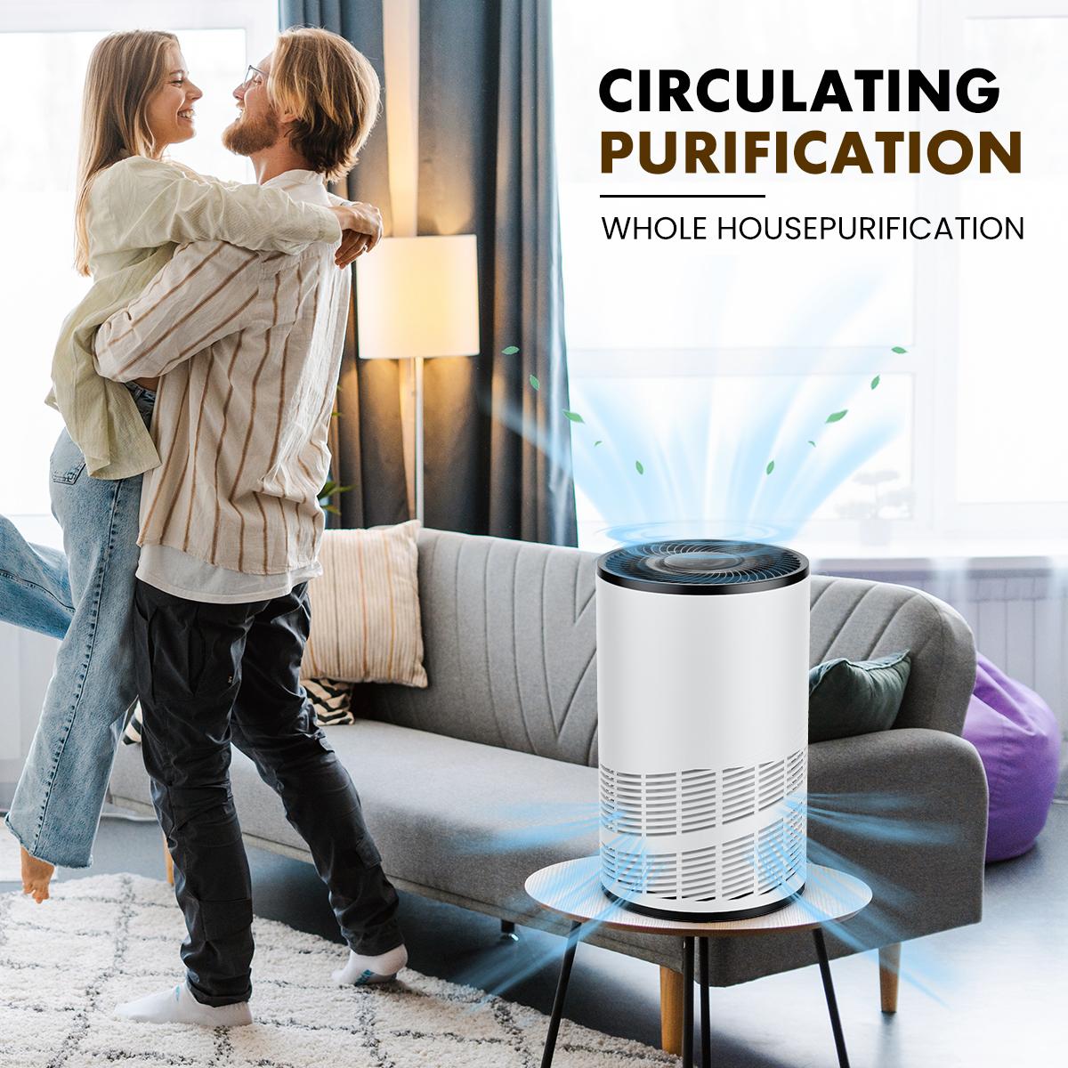 Air Purifier for Home Bedroom Large Room Covers Up to 960ft², True HEPA Filter Air Purifiers with Air Quality Monitor, 360°Air Outlet Portable - Premium Air Purifier from MyDepot - Just $102.40! Shop now at Concordia Style Boutique
