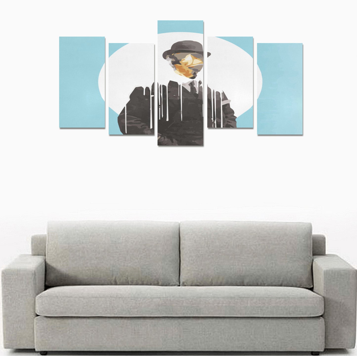 Canvas Wall Art Prints (No Frame) 5-Pieces - "Mr. Pockets" - Premium Canvas Wall Art Prints from Concordia Style Boutique - Just $37.46! Shop now at Concordia Style Boutique